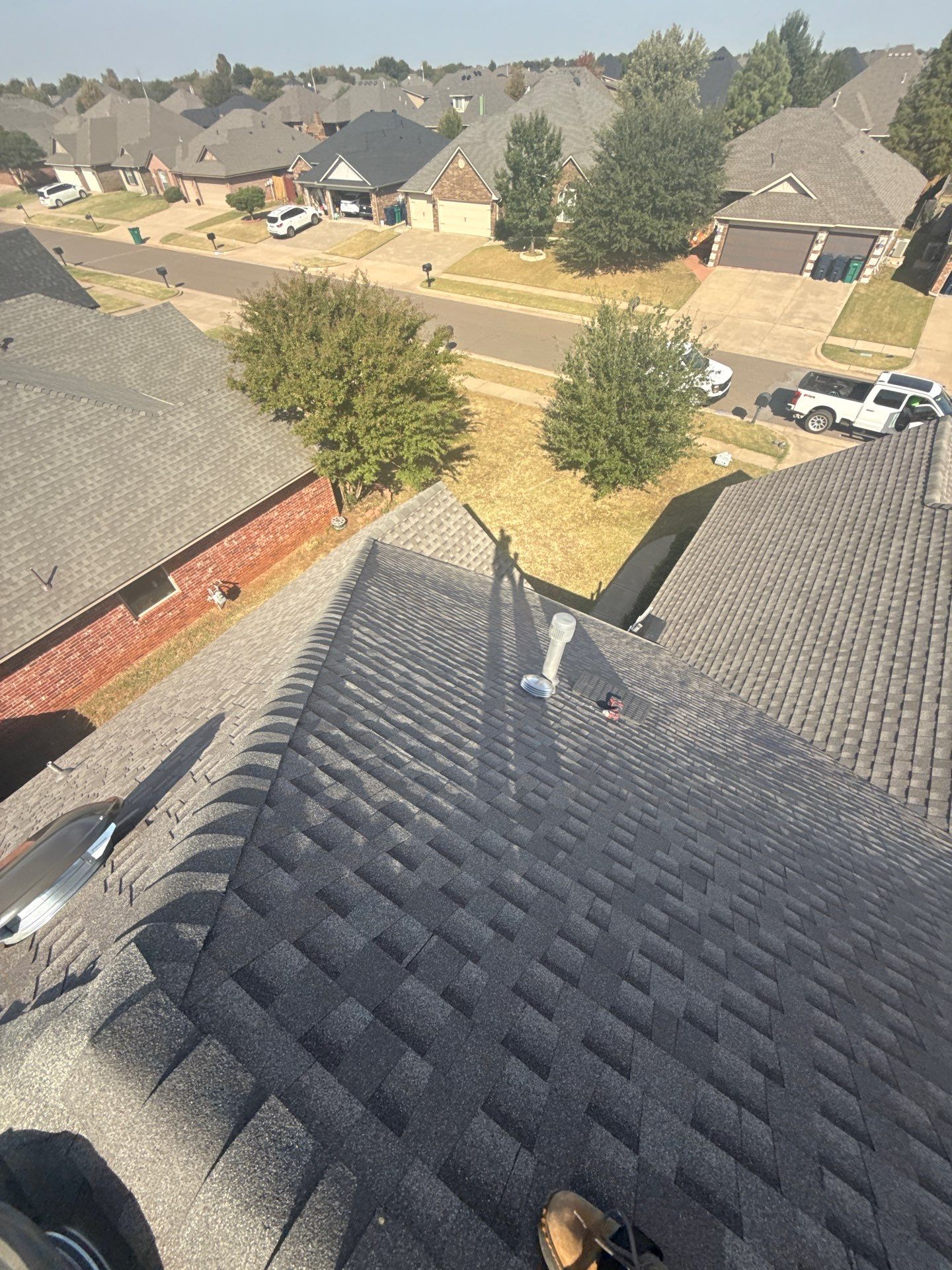 roof and vent replacement in Edmond by McCann's Roofing and Construction