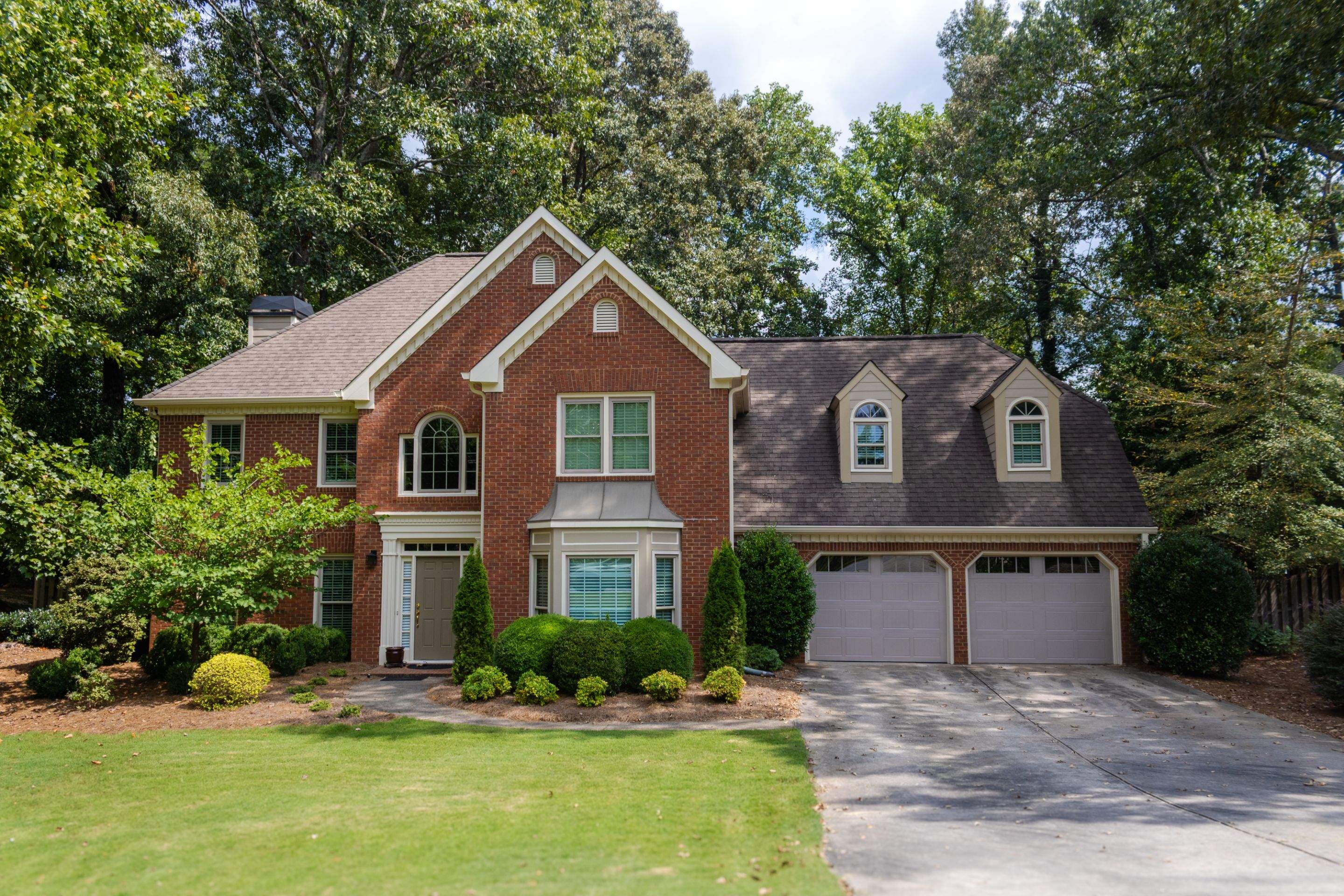 Marietta, GA Rotten Wood Replacement, Chimney Corner Board Installation, Gutter Replacement, and Exterior Painting by Nelson Exteriors