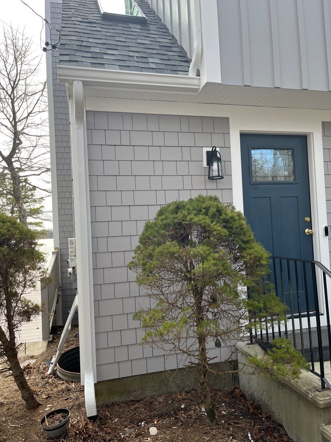 Gutter Installation using 5" K-Style Aluminum Gutter in Plymouth, MA by Gutter Pro Enterprises