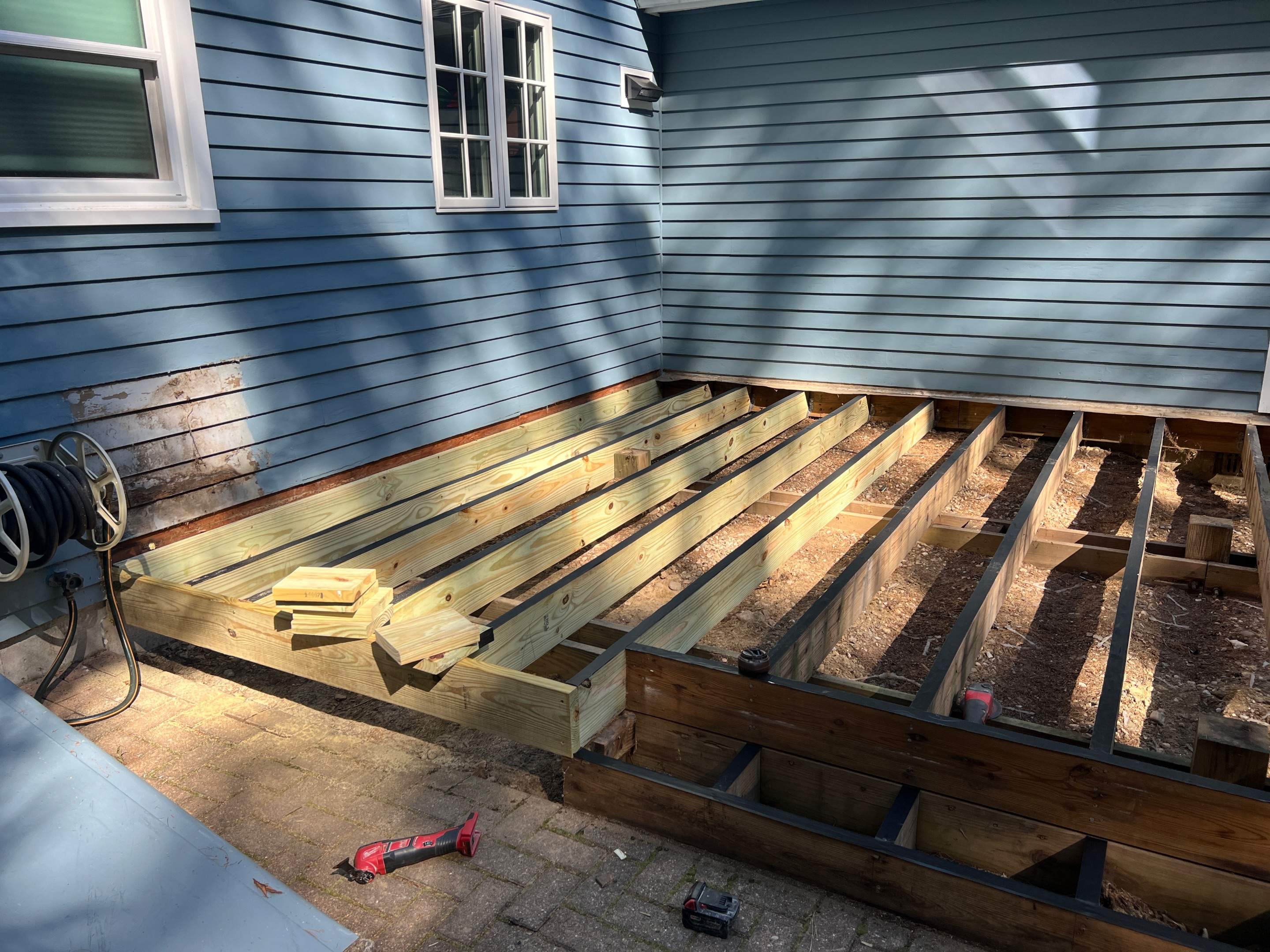 Deck Repair using Trex Select Decking by Chagnon Building & Remodeling LLC