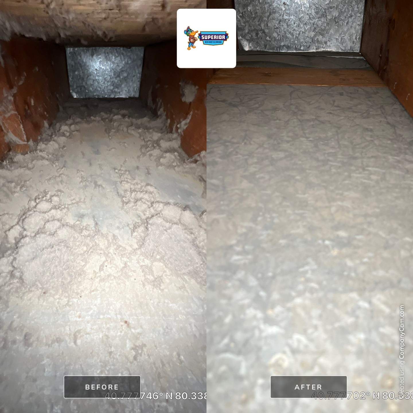 Air Duct Cleaning With a Vacuum Truck in Beaver Falls, PA by Superior Air Duct Cleaning