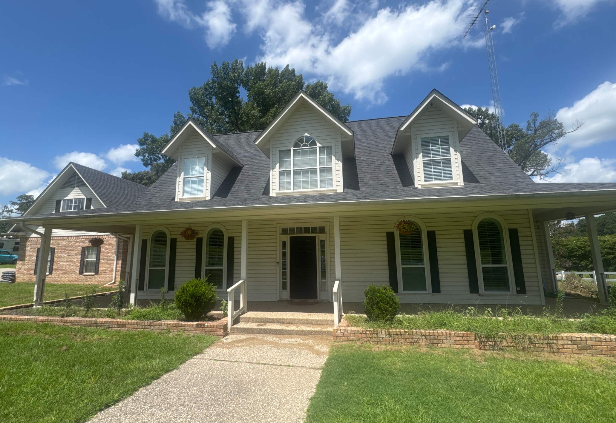 Exterior Painting in Ben Wheeler, TX | House & Front Porch Refresh by Quality Coats Painting
