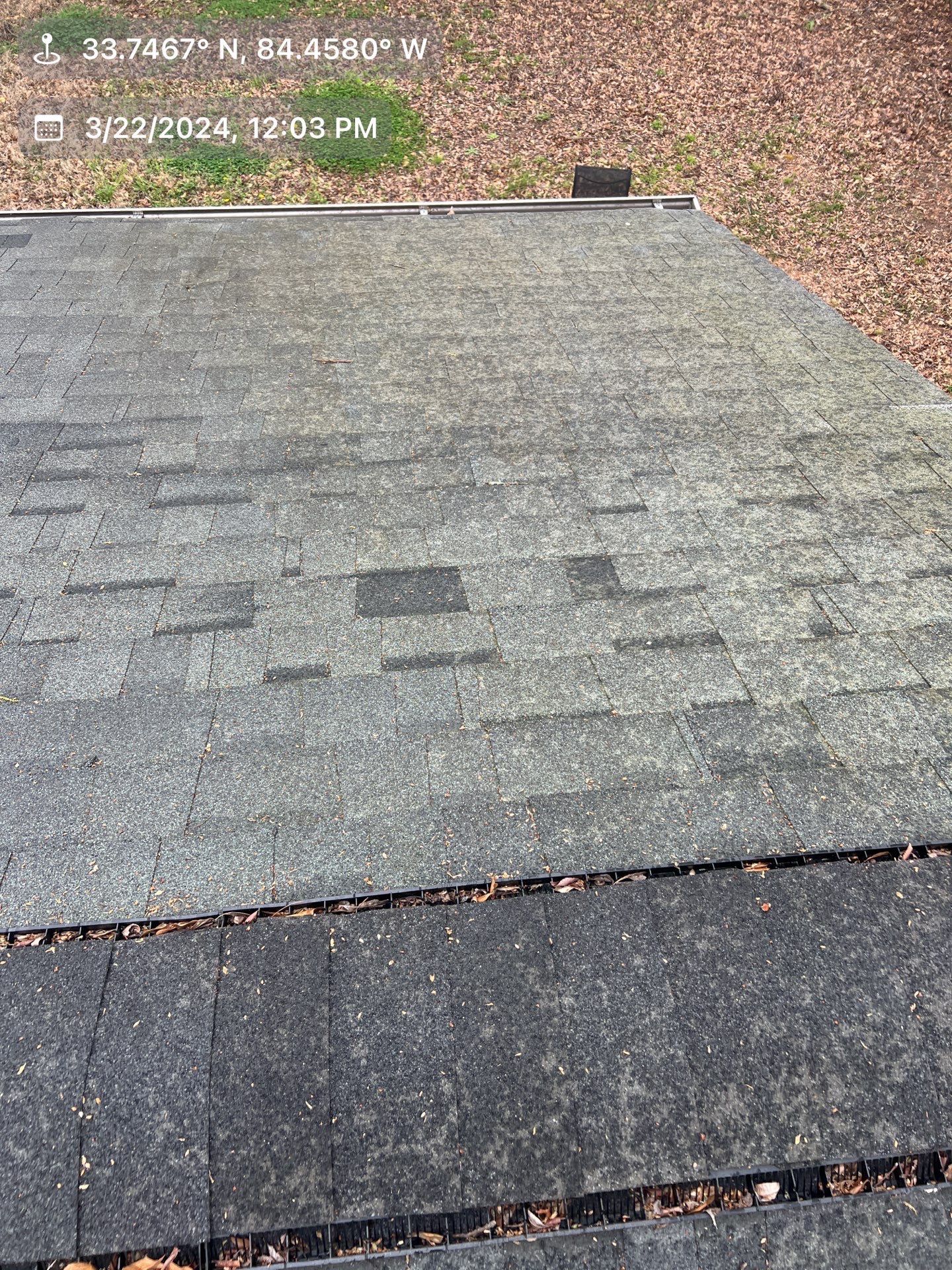 Gutter Cleaning using brown bags by Roof Bullies