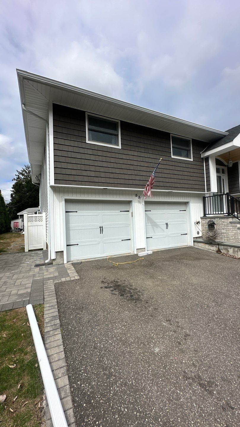 Full House Installation by Above All Gutters 