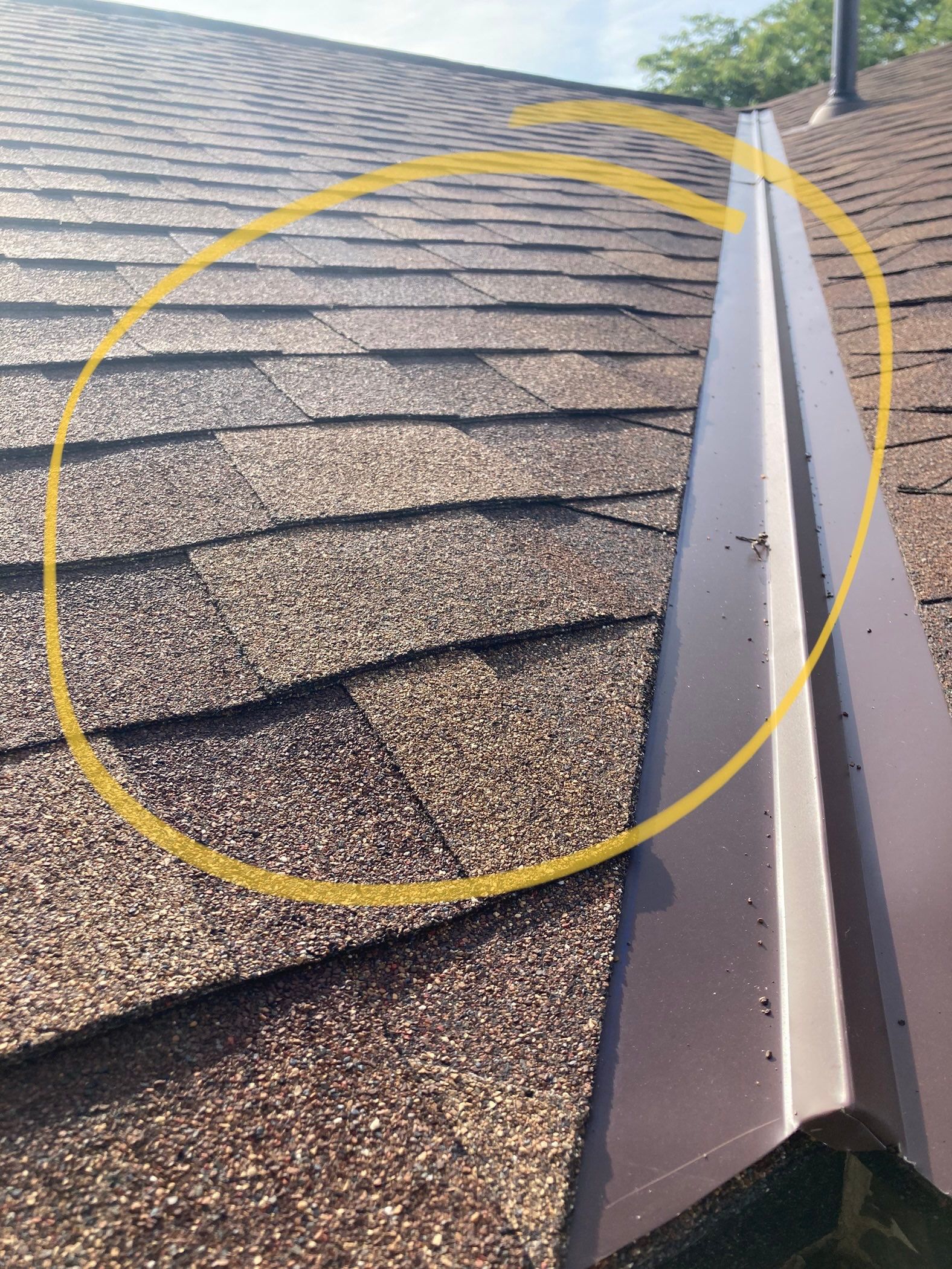 Residential Roof Replacement using Owens Corning, Desert Rose by Absolute Roofing and Construction