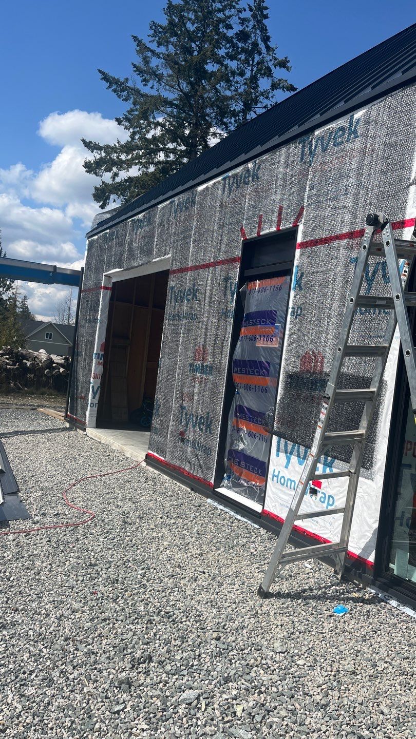 Residential Roofing and siding Installation using 12" Prolok metal  by Top Notch Roofing Inc