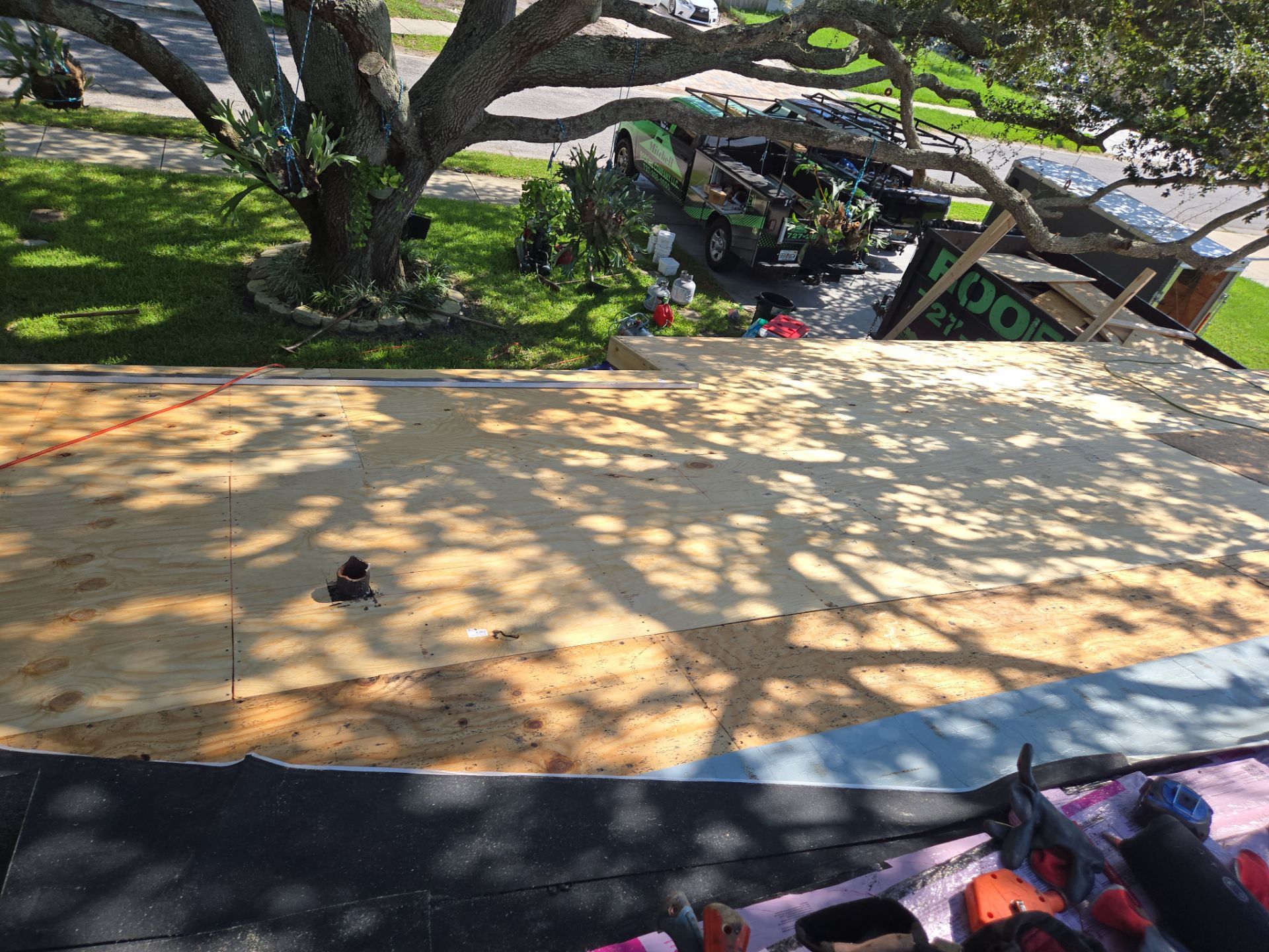 Project in Pinellas Park 33781 by Mitchell Roofing Company LLC 
