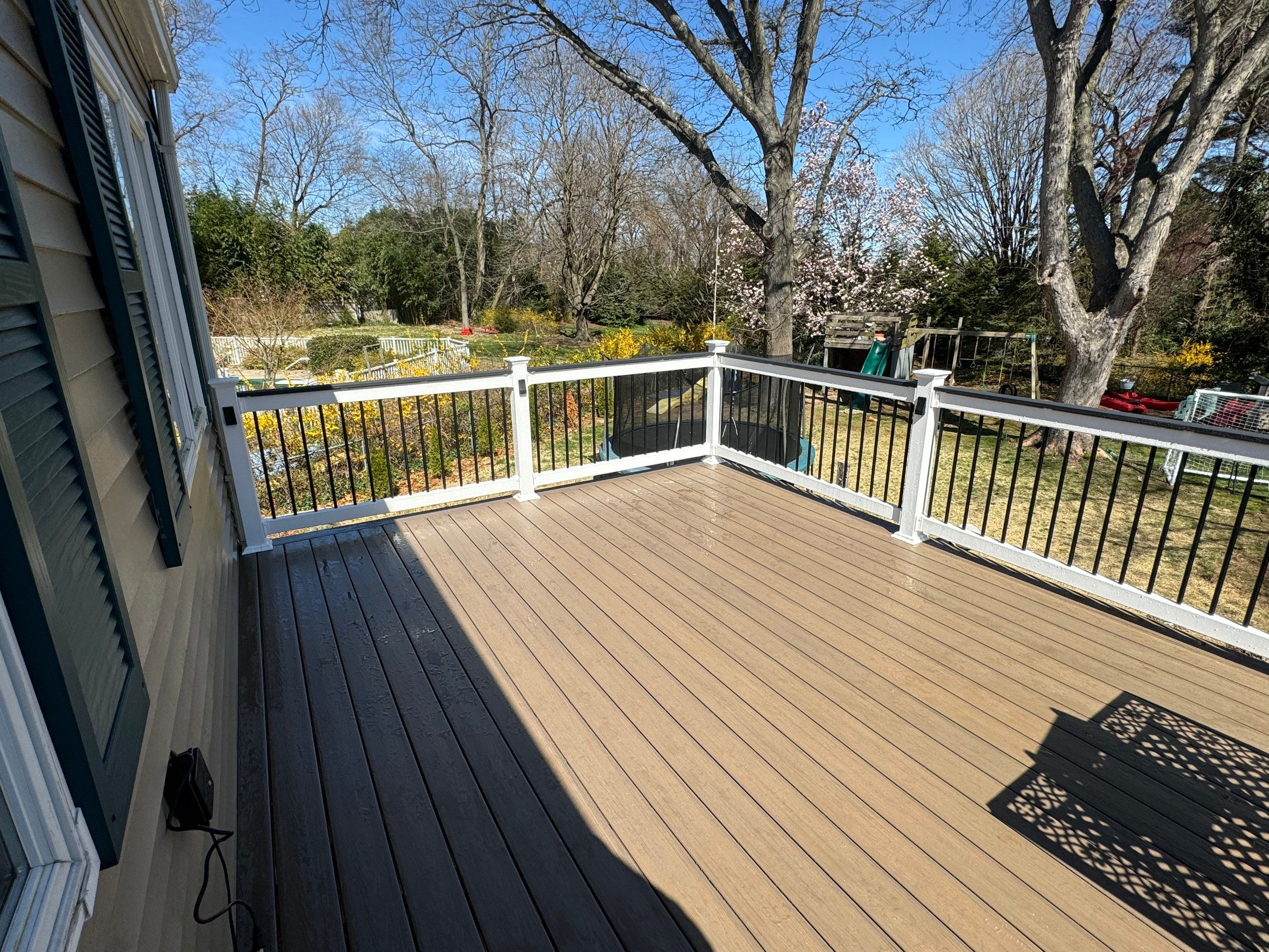 New deck in Middletown by deck guardian