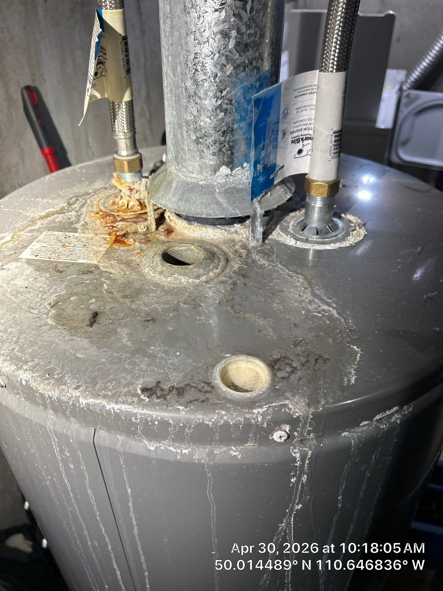 Water Heater Replacement and Plumbing Valve Upgrades in Medicine Hat by Septic Medic Inc.