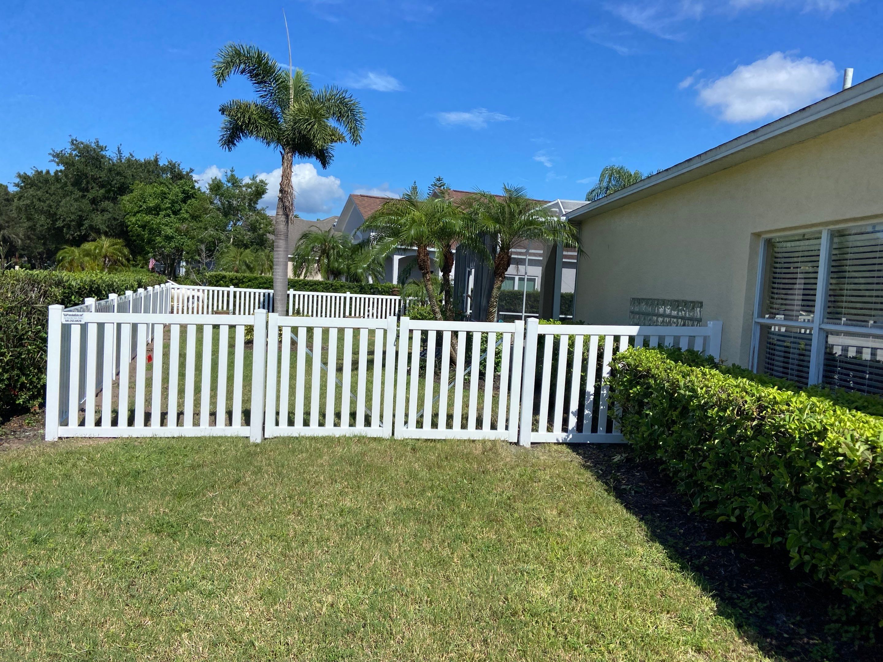 Vinyl Picket Fence Installation using Vinyl Picket Fence by Asap fence and gates, LLC