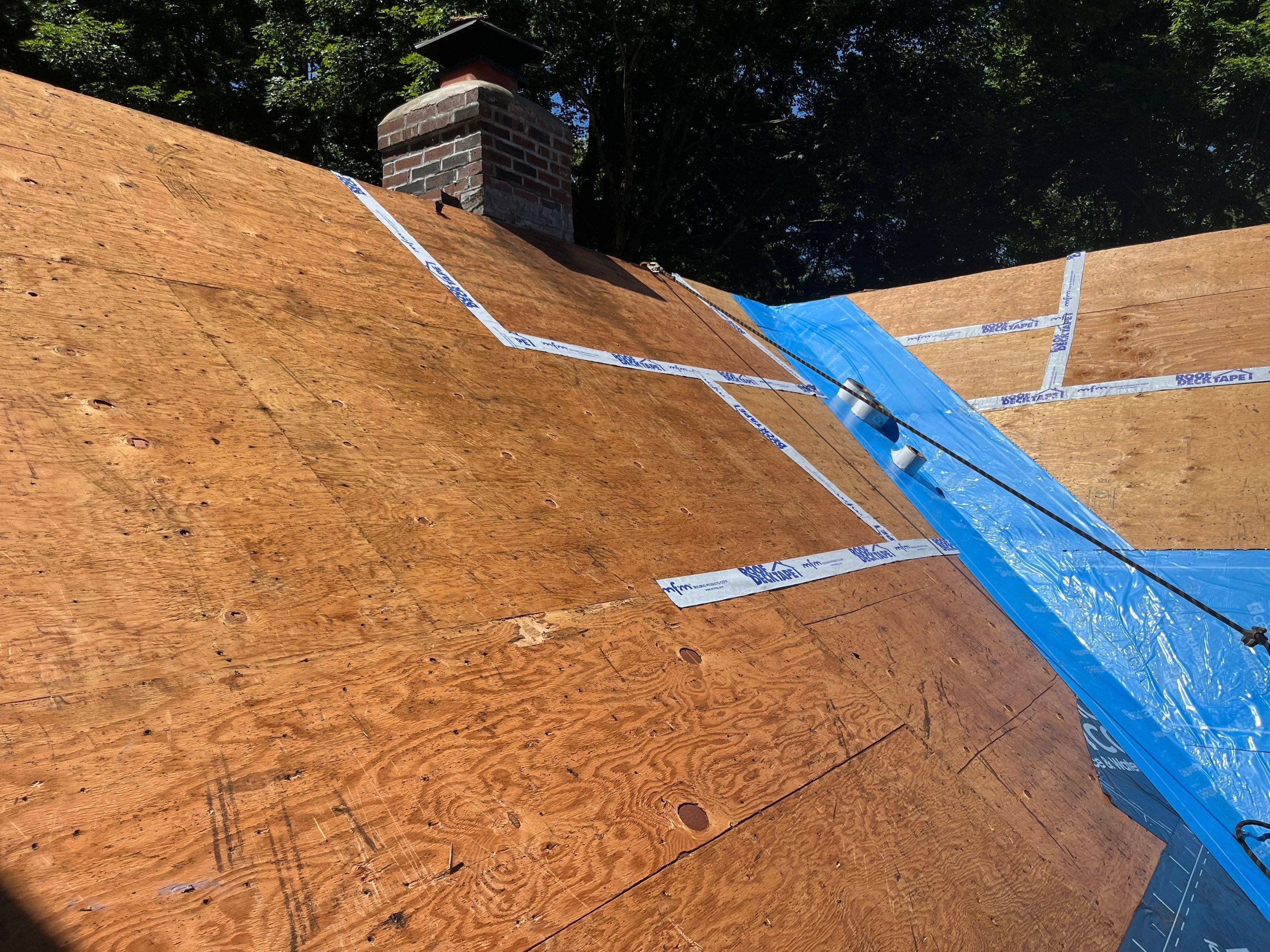 DiGiorgi does a brand new roof in Cheshire, CT by DiGiorgi Roofing and Siding Inc
