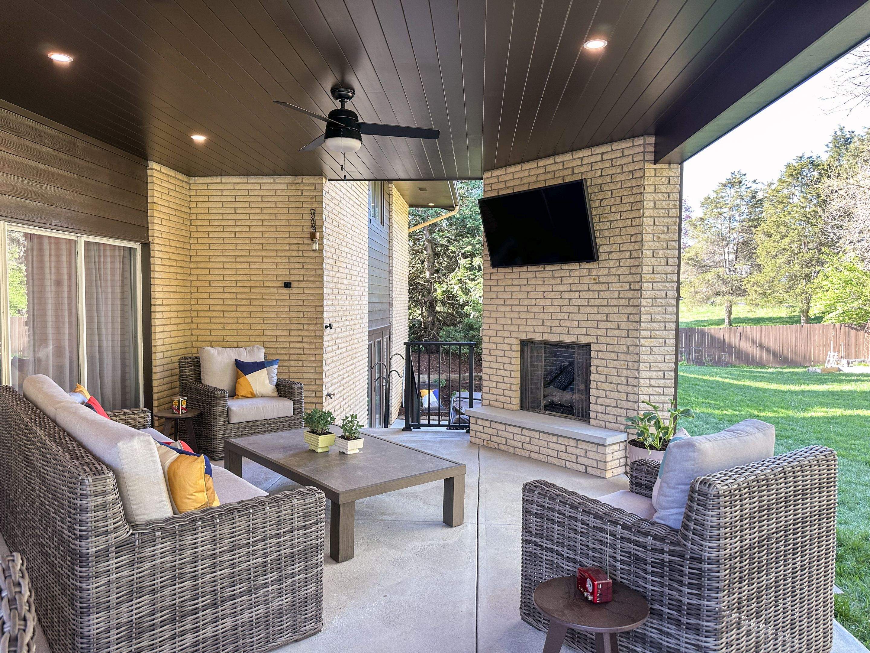 Centerville Covered Patio by Zengel Group