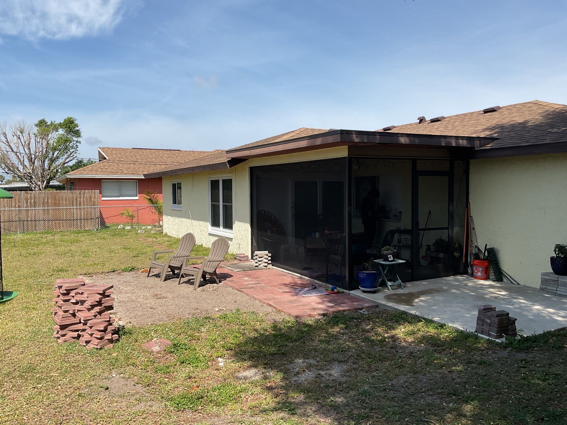 Musket Brown Seamless Gutters using 6 Inch Seamless Gutters in Cape Coral FL by Gutter Professors