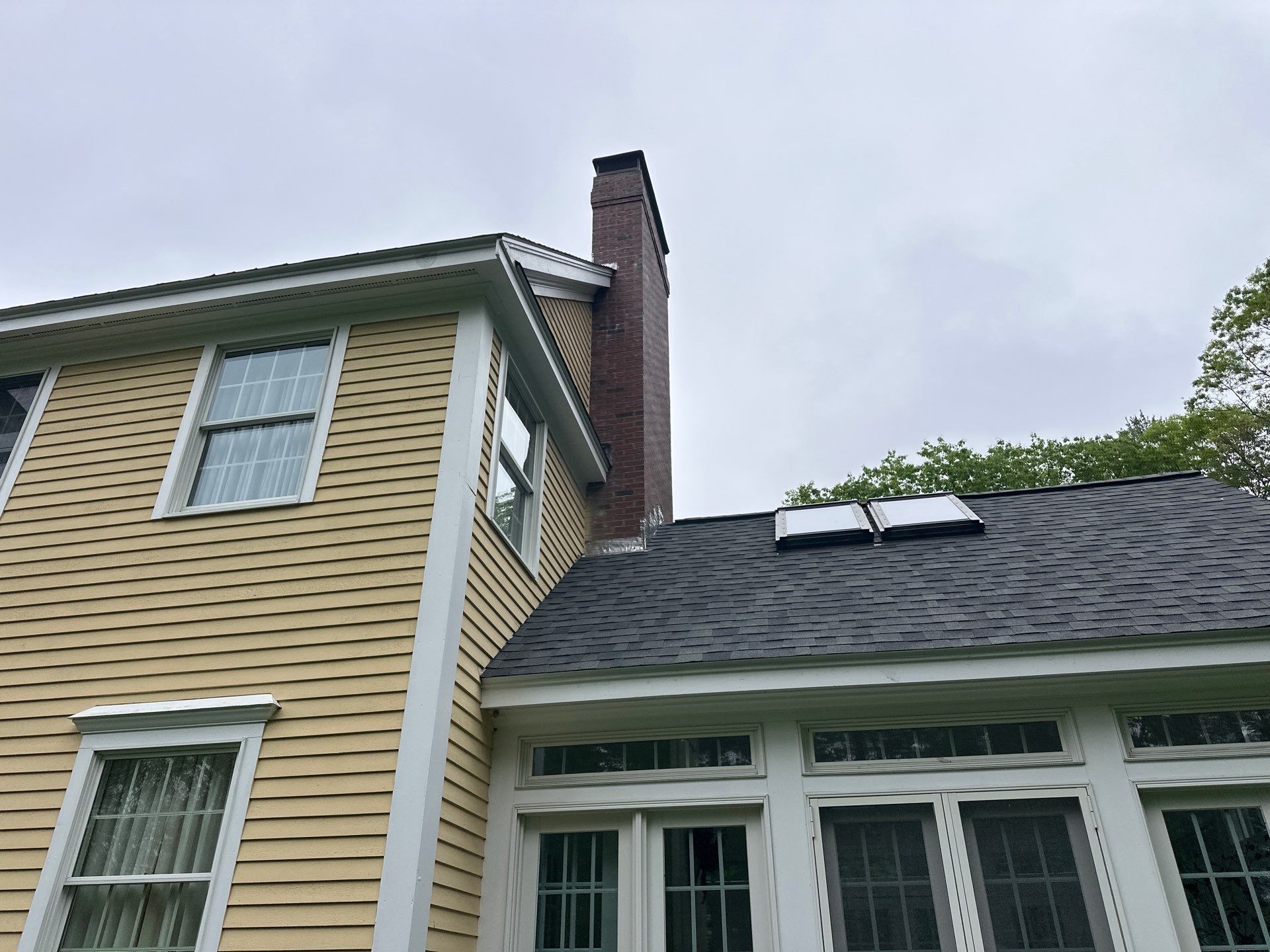Roof Replacement with Owens Corning Shingles and Copper Flashing by Mighty Dog Roofing of Greater Middlesex County