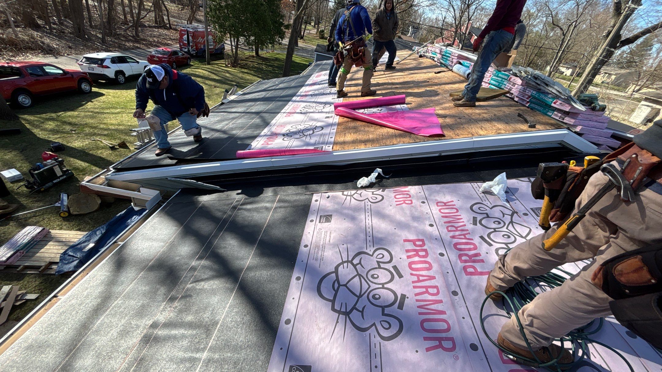 Roof Replacement using Owens Corning Summer Harvest by 180 Contractors