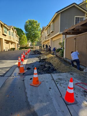 Mainline Reroute in Diamond Bar