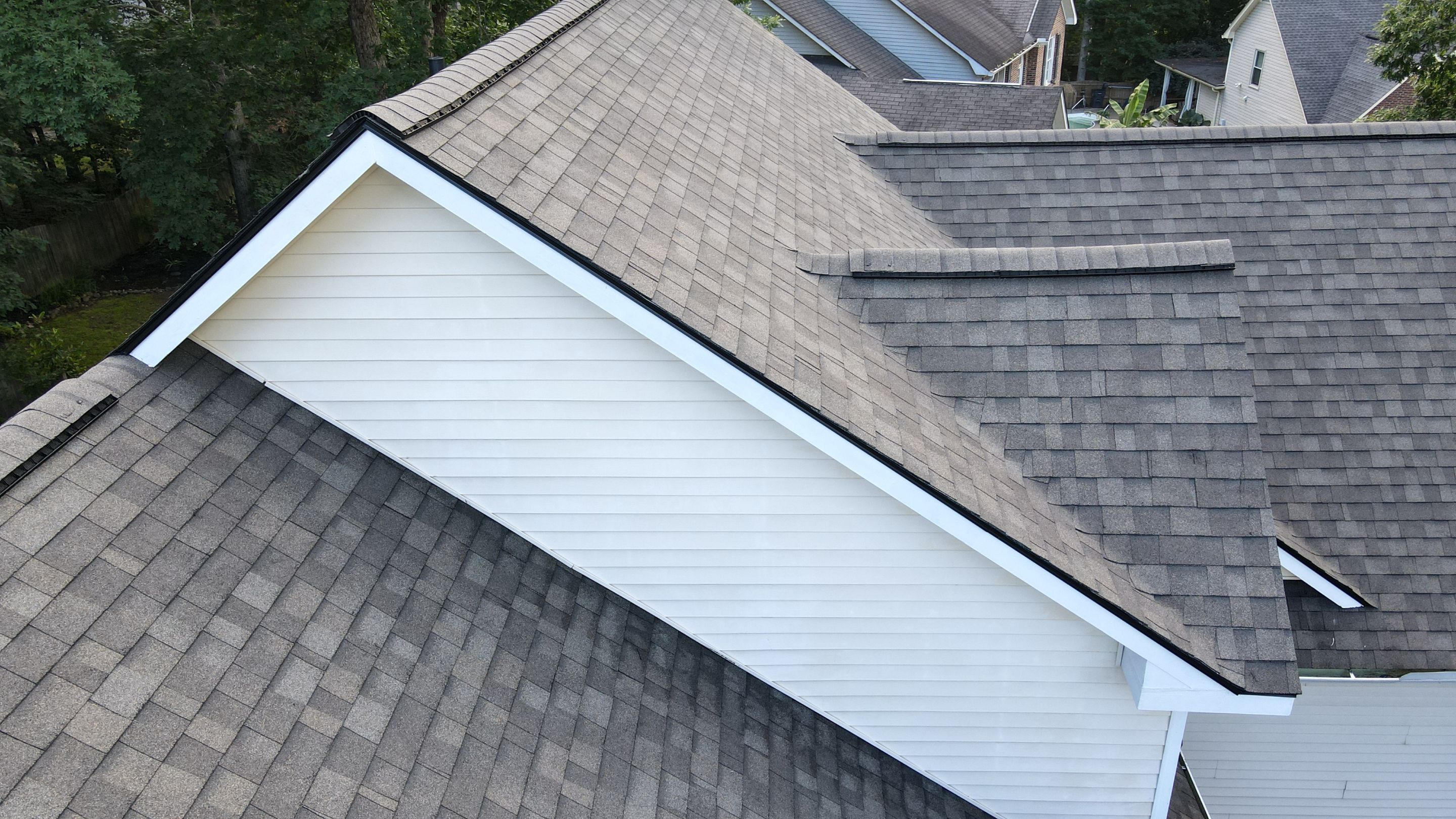 Residential Roofing Installation using Owens Corning Oakridge- Driftwood by Indigo State Roofing