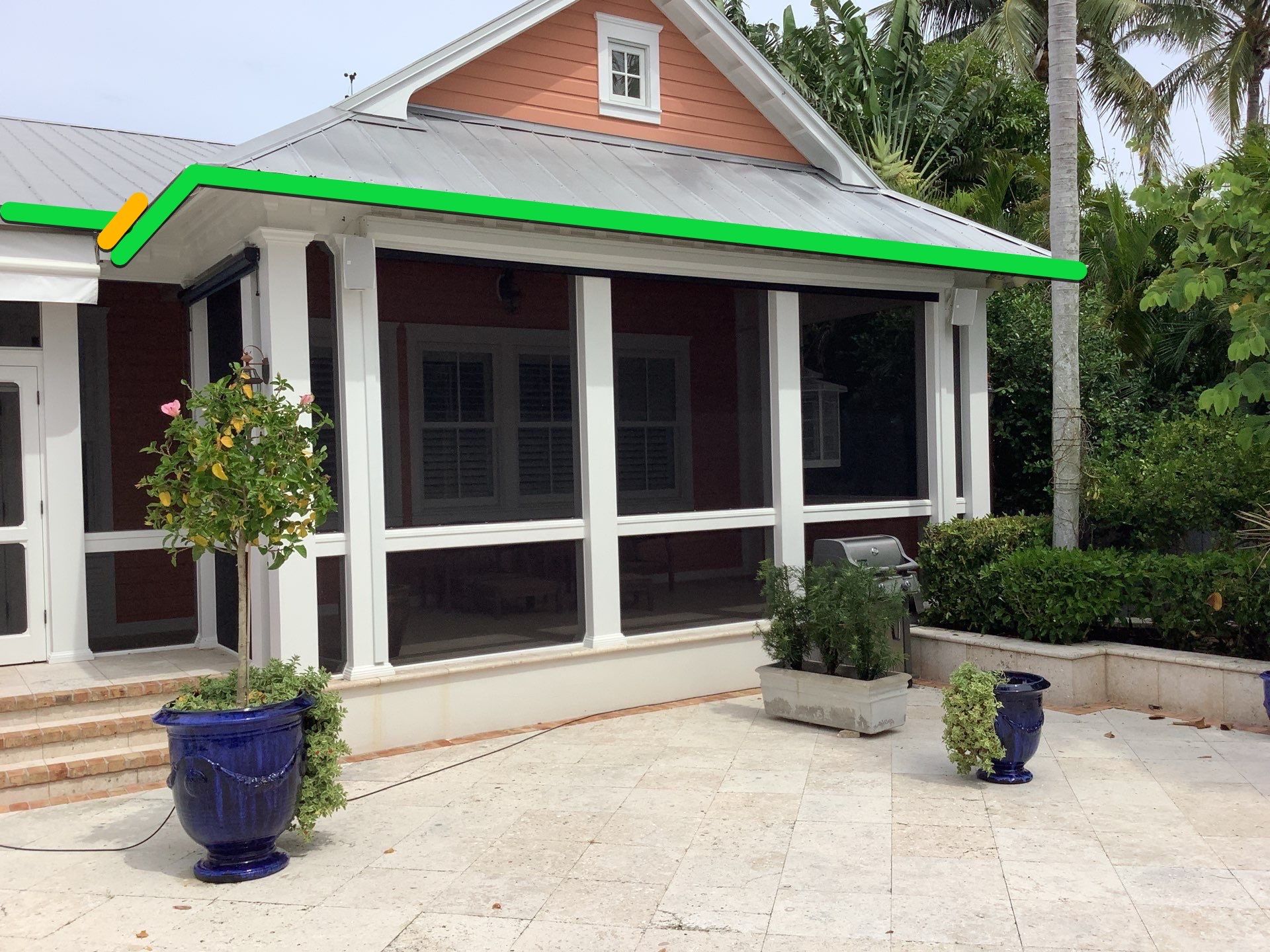 Half-Round Gutters Installation in Boca Grande FL by Gutter Professors