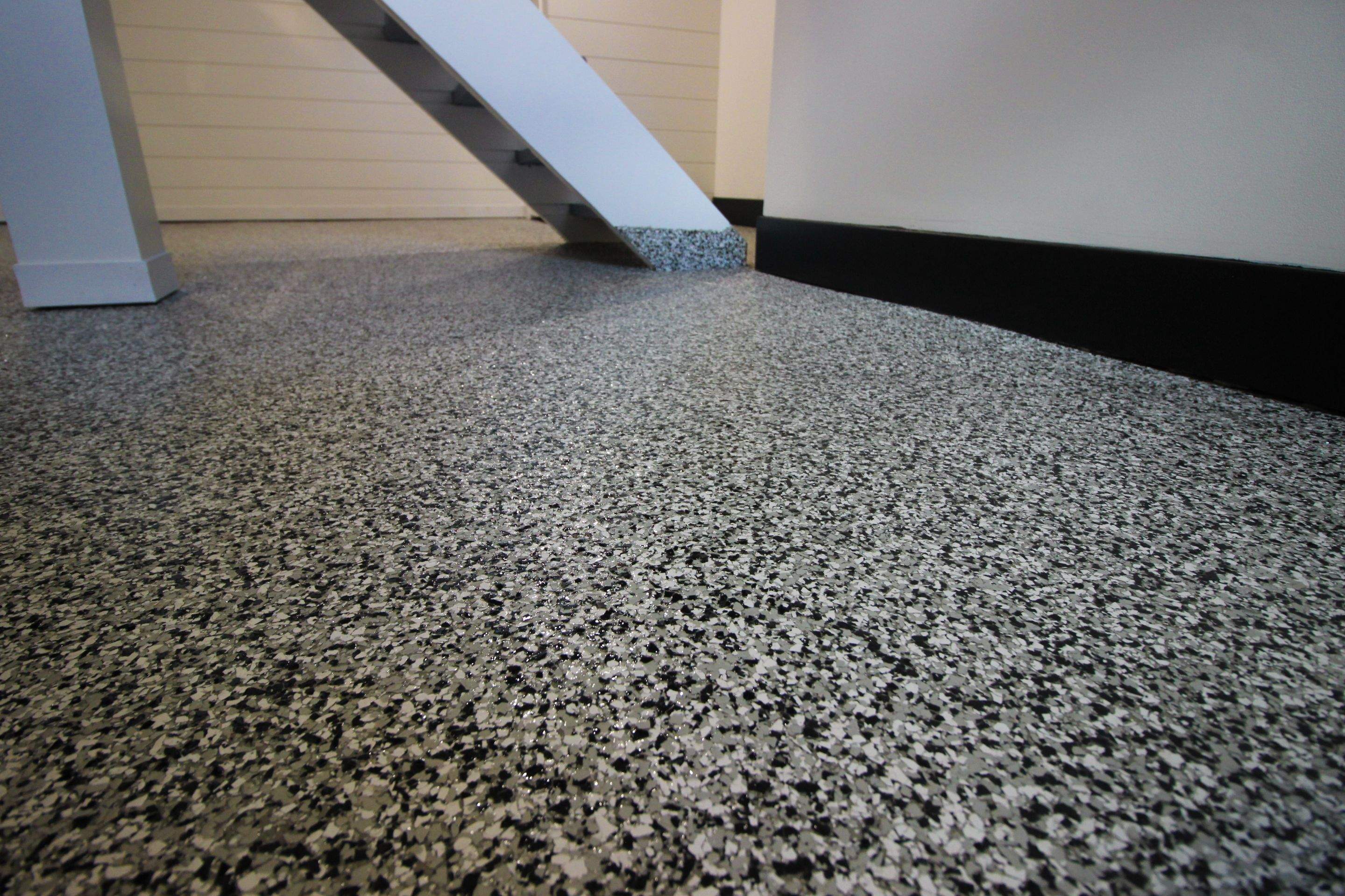 Basement Floor using Domino by Your1DayFloor.com