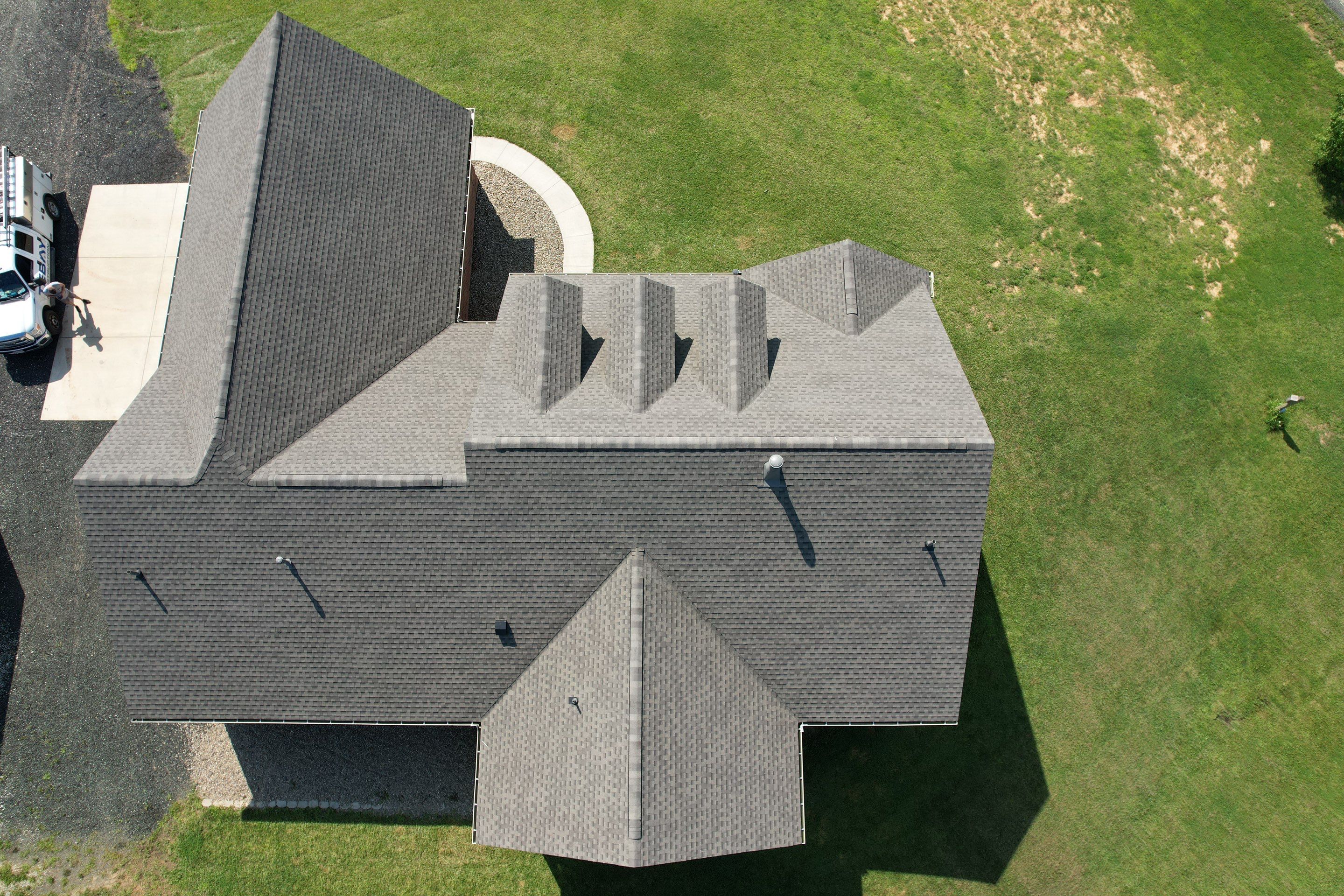 Residential Roofing Installation using GAF Timberline HDZ by Rainstoppers Roofing