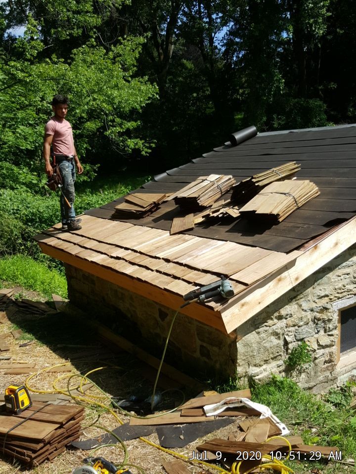 Cedar Roof in Ruxton using Cedar Roof by Roof Right Inc