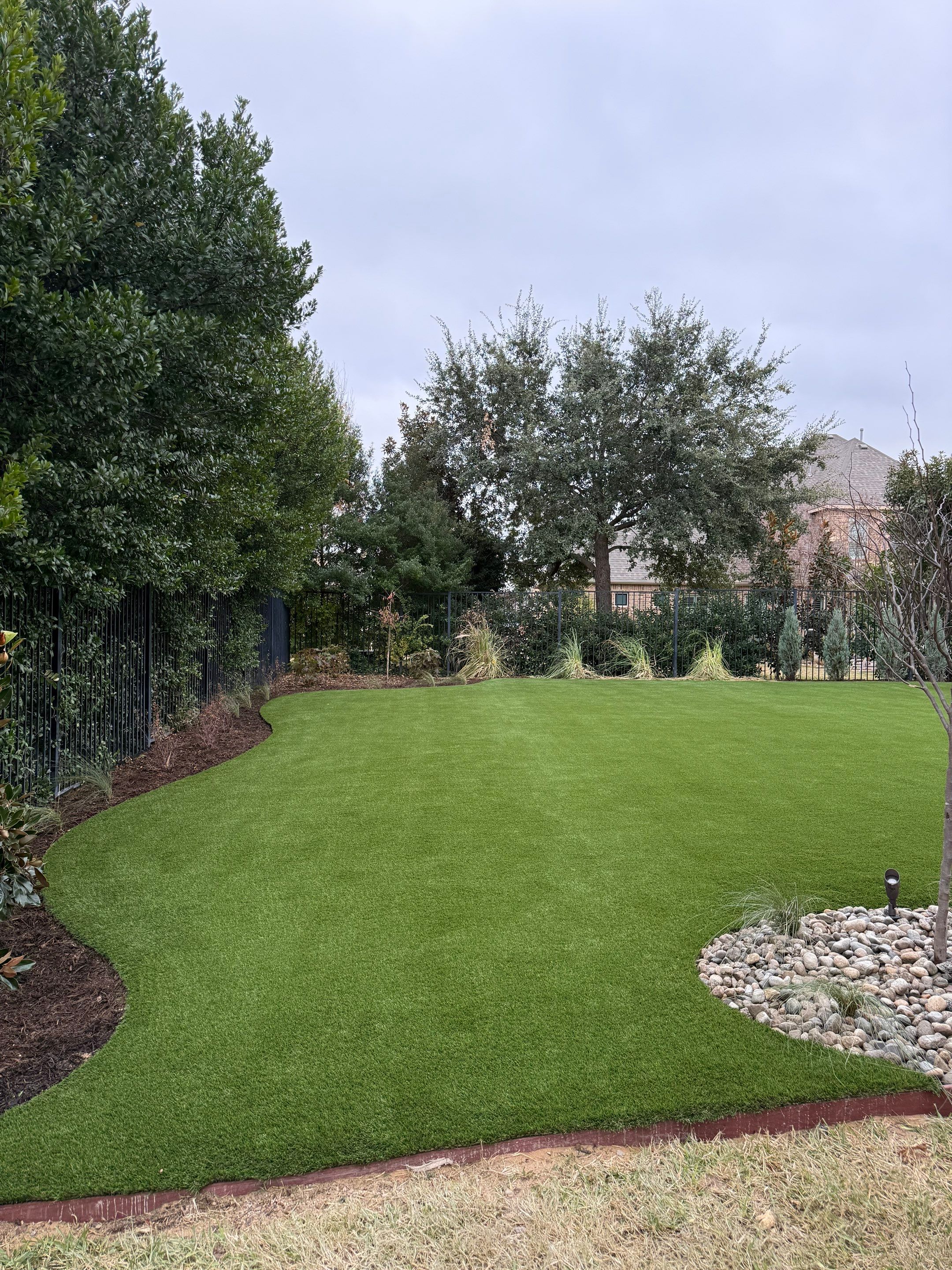 Project in Southlake by Turf Concepts