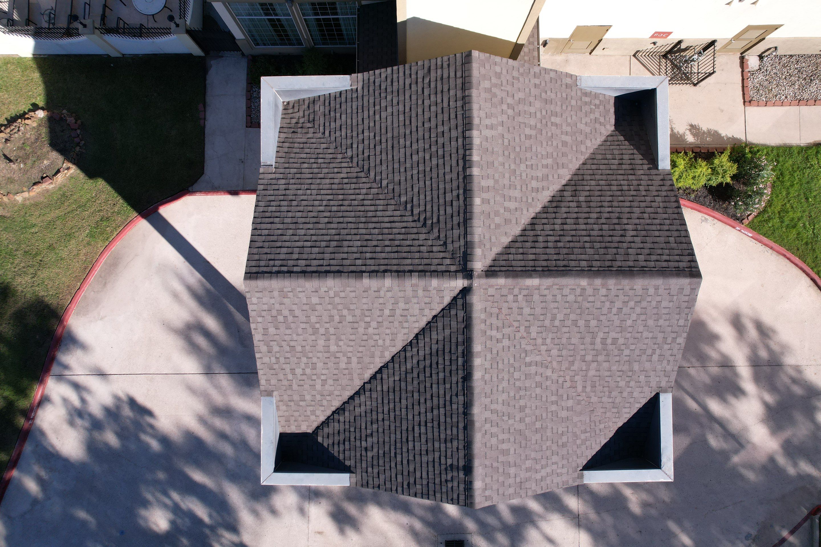 Commercial Roofing - Tamko Titan XT Weathered Wood by STX Roofing