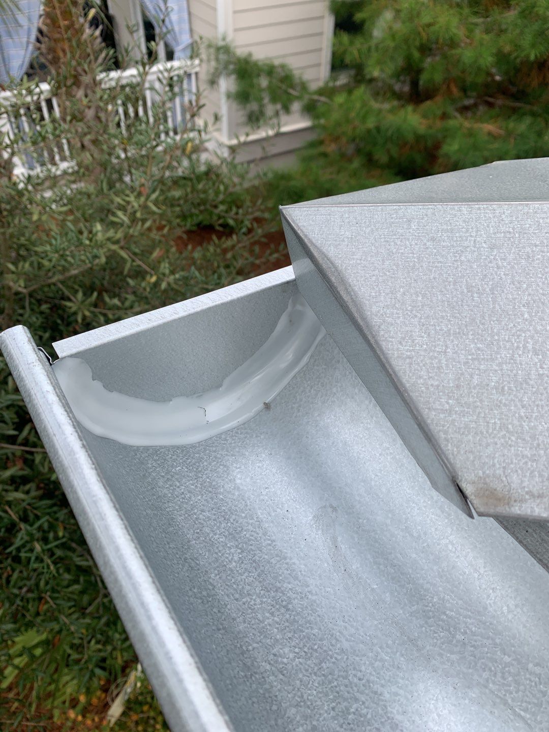 Gutter Installation using Galvalume Half Round Seamless Gutters and LeafBlaster Pro Gutter Guards by Gutter Professors
