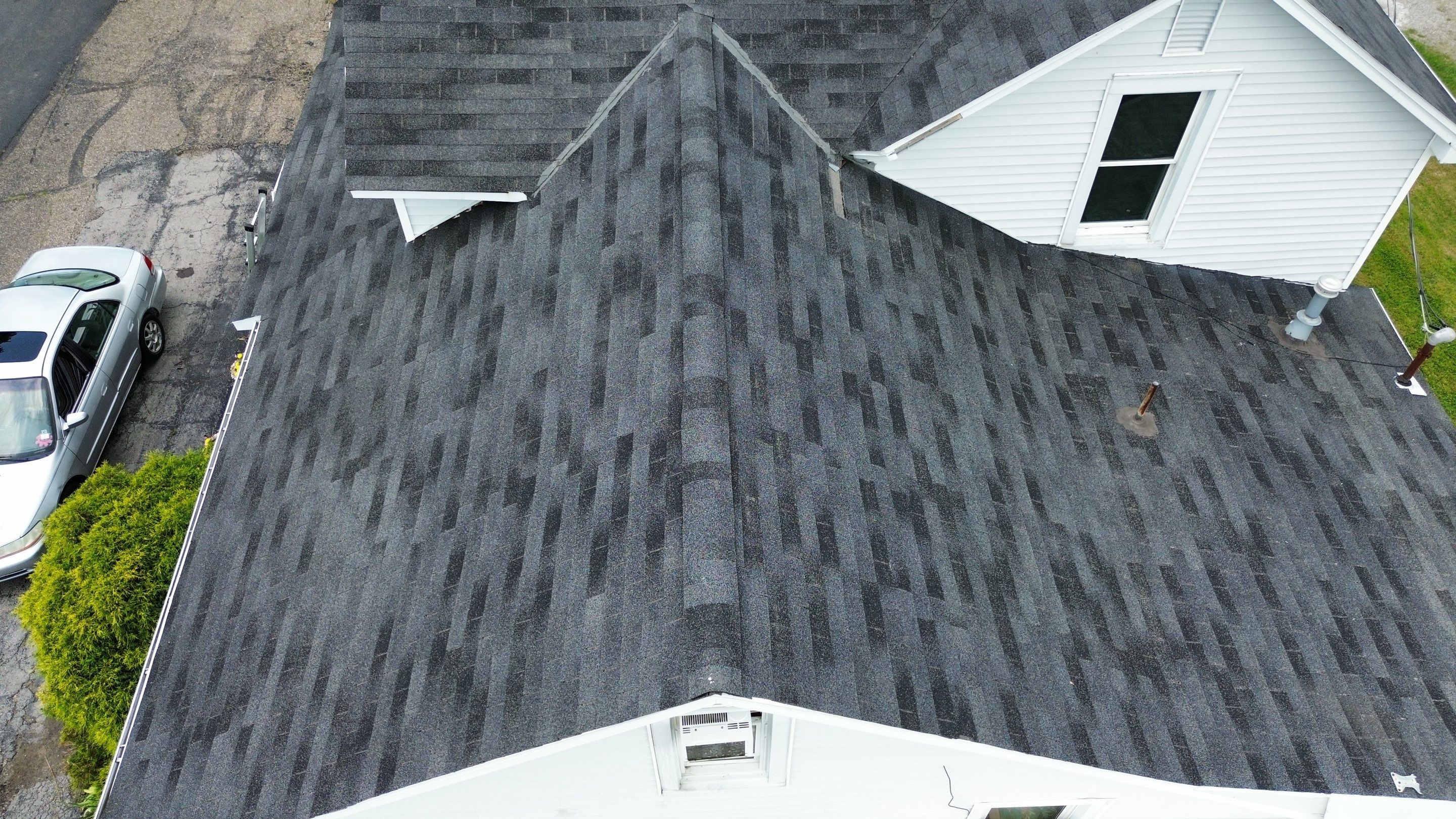 Residential Roofing Installation using Duration Series Shingles - Slatestone Gray by RoofX 