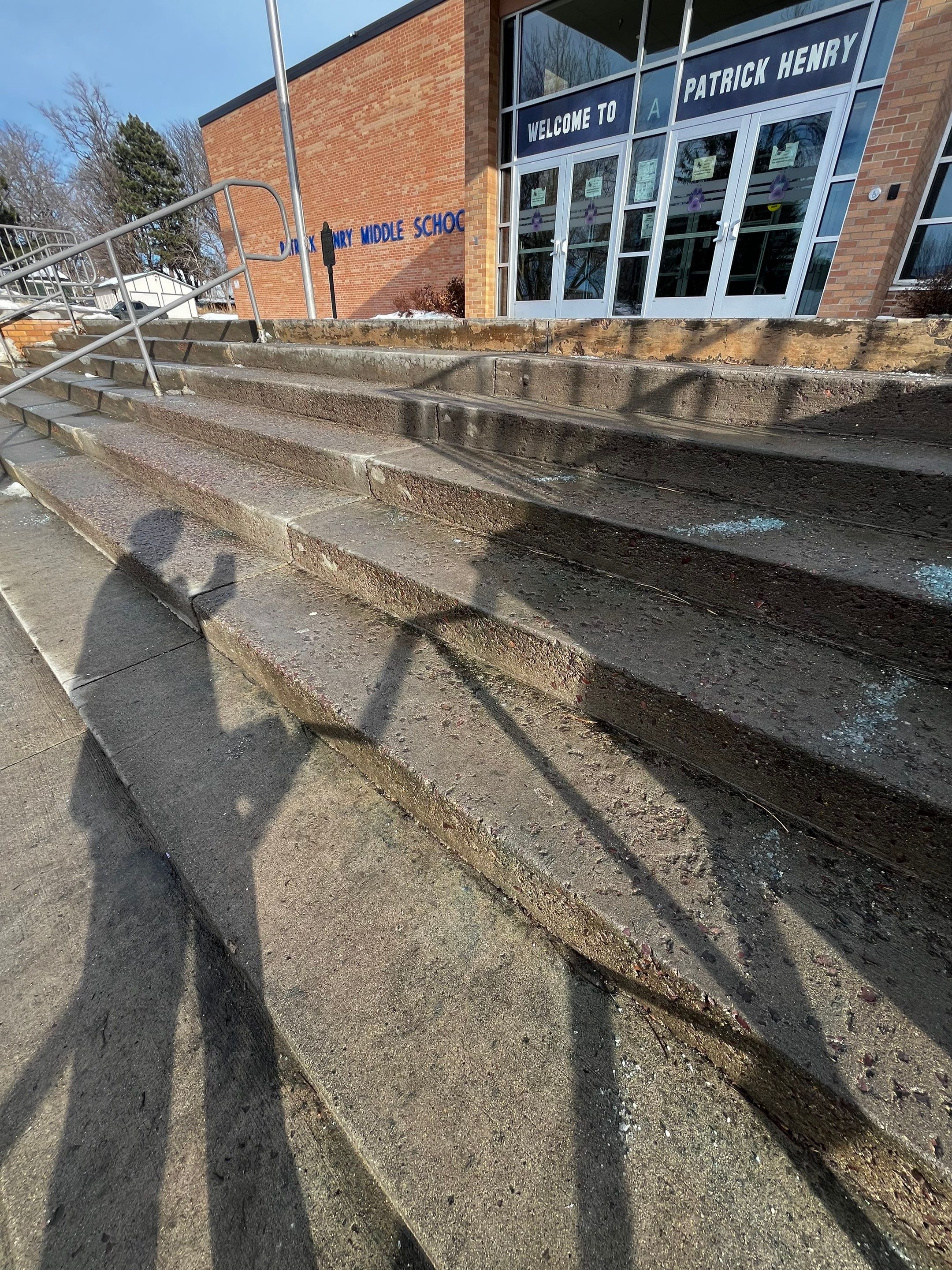 Concrete Stair Repair and Protective Coating in Sioux Falls by Select Painting, Coatings & Garage Cabinets