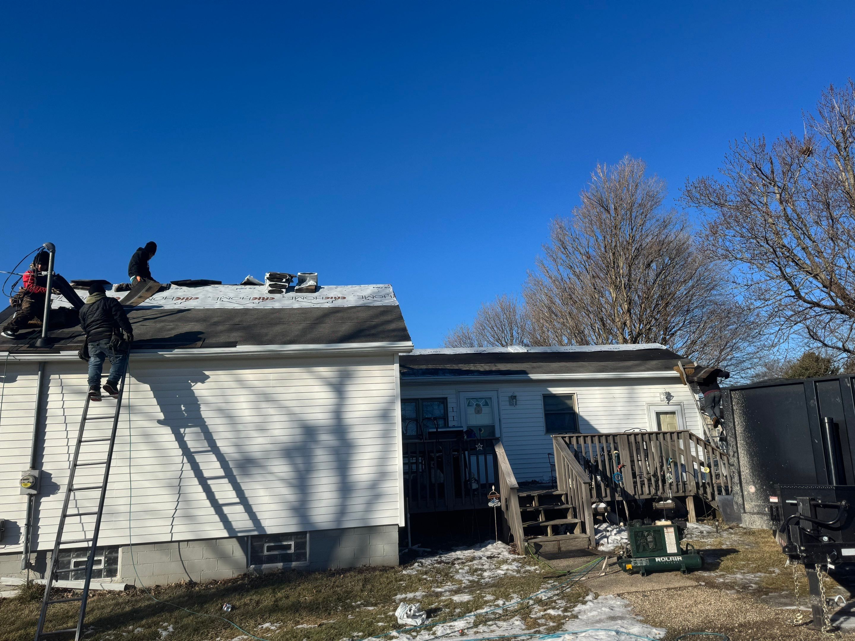 Sharkey Roof by Erie Home