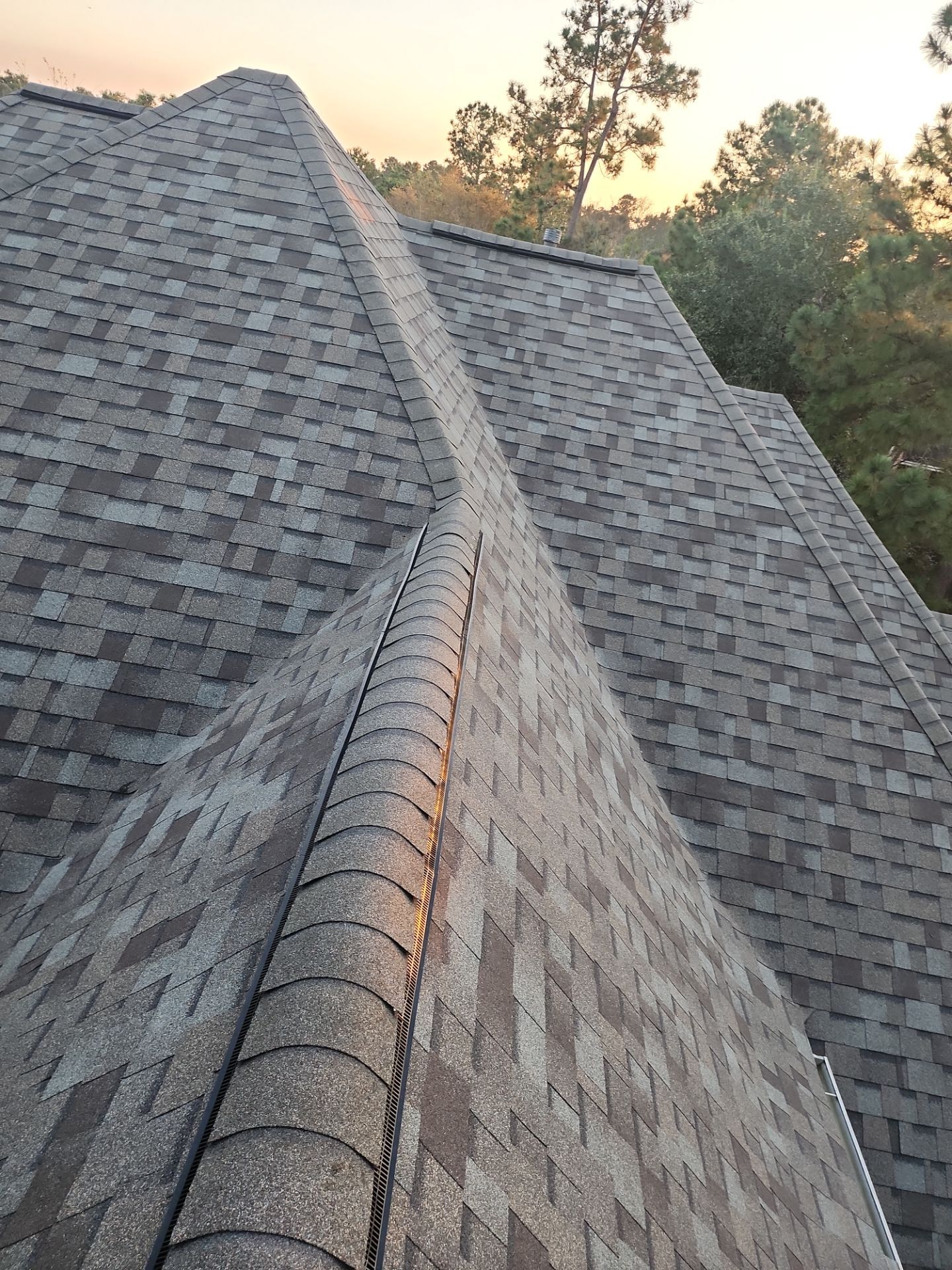Residential Roofing Installation using Owen's Corning Duration (Lifetime) Shingles by Roof Repair Company