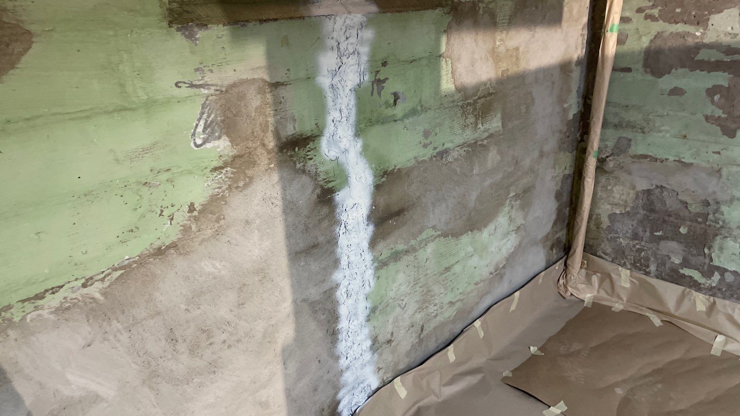 Interior Drain Tile & Foundation Crack Repair in Northeast Minneapolis by Waterproofing Northeast