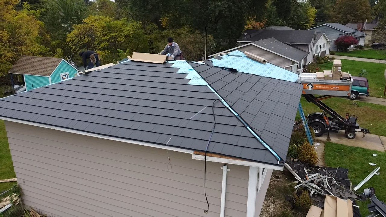 Mishawaka Indiana Metal Slate Roof Installation – Residential Upgrade by 4Ever Metal Roofing