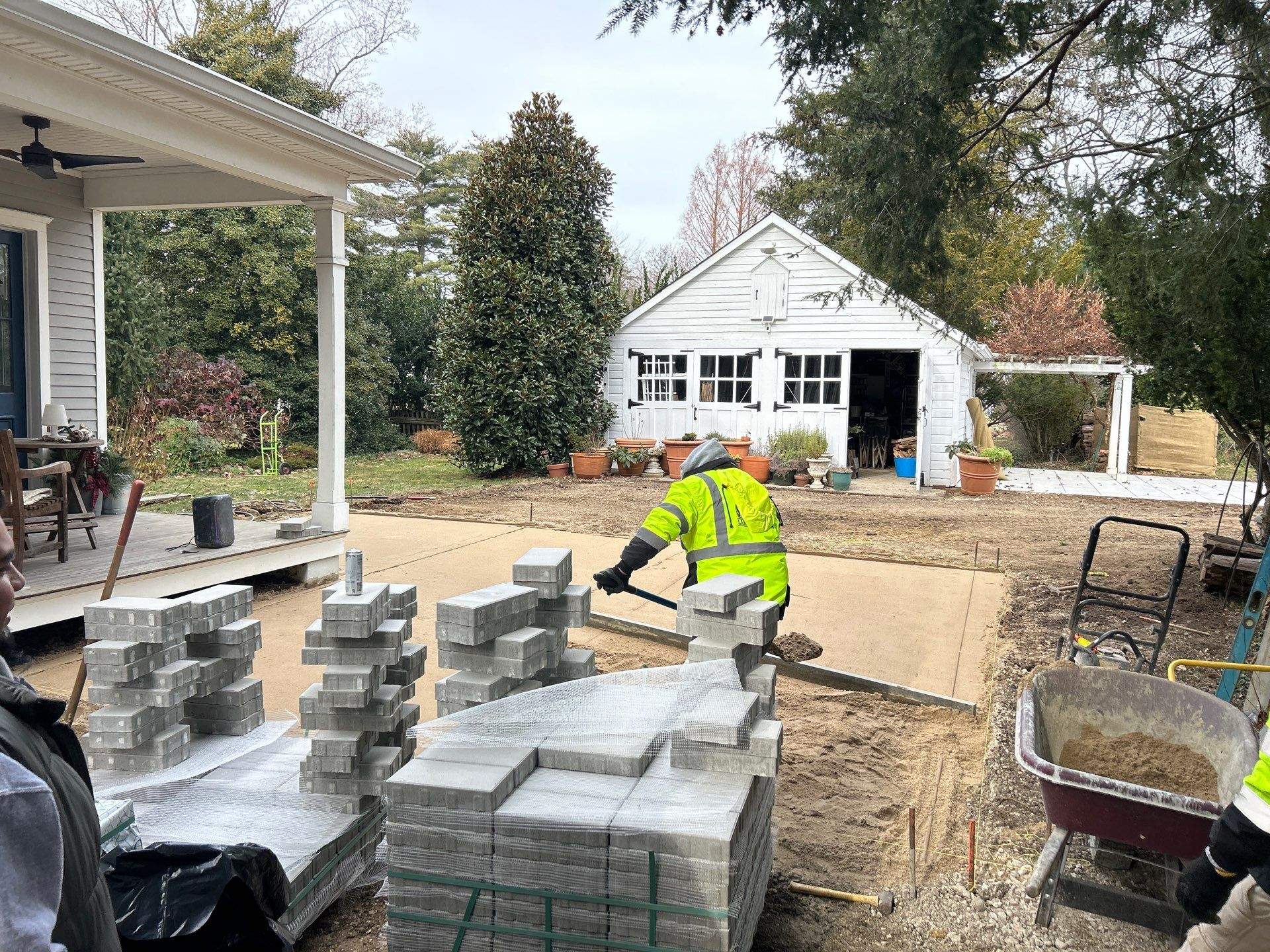 Lincoln Patio and Walkway Installation by CompanyCam