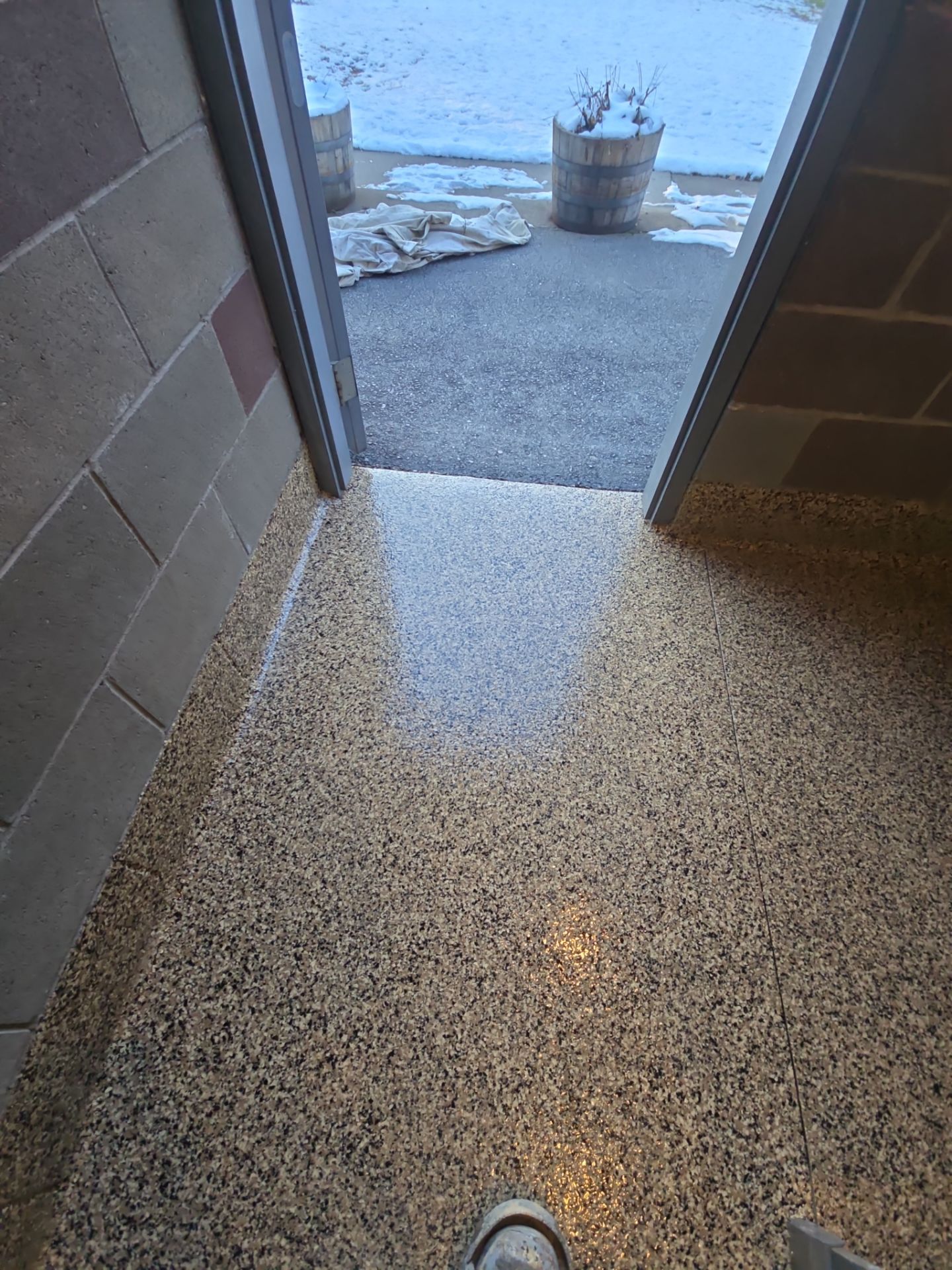 Bathroom Transformation  using Aztec Beige by Croc Coatings, LLC