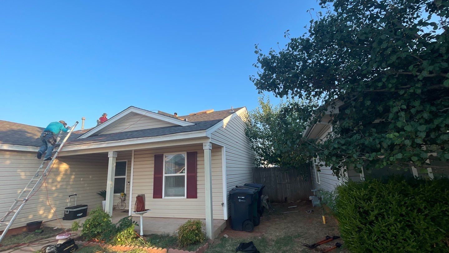 Residential Roofing Installation using GAF Natural Shadow  by A & H Roofing and Contracting