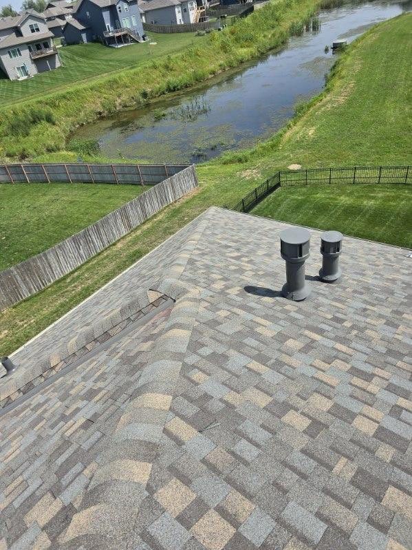 Residential Roofing Installation using IKO Nordic Cornerstone Impact Resistant Class 4 by Lightning Exteriors