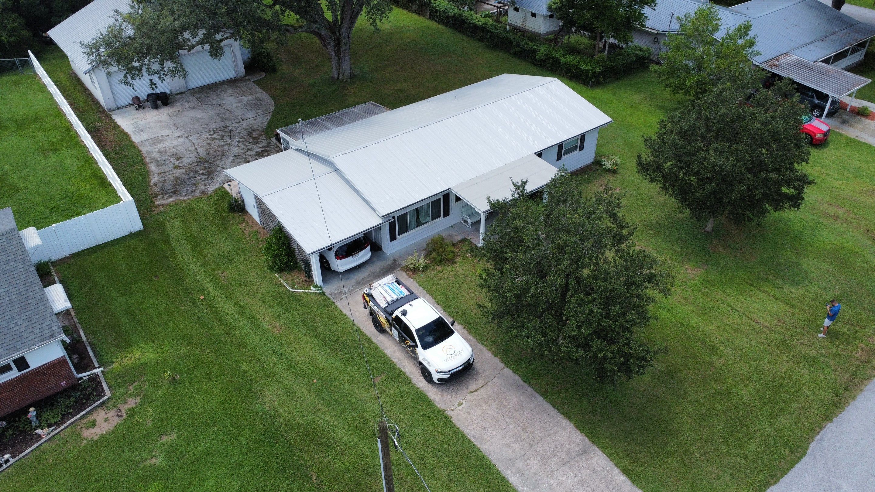 Metal Roof Replacement in Zephyrhills, FL by Steadfast Roofing 