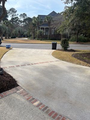 Concrete Driveway using TopSeal