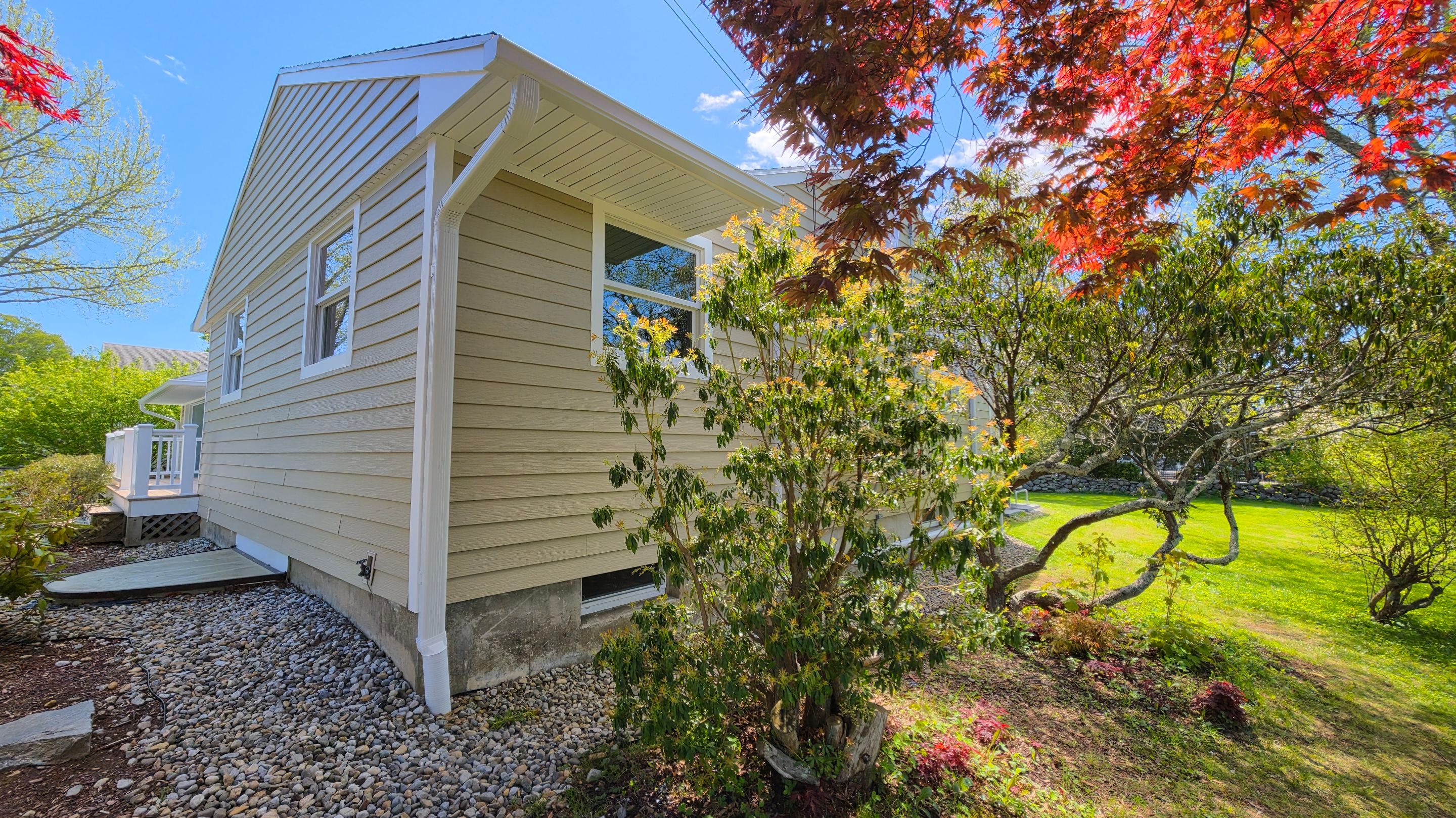 Transformation Raintech White by DiGiorgi Roofing and Siding Inc