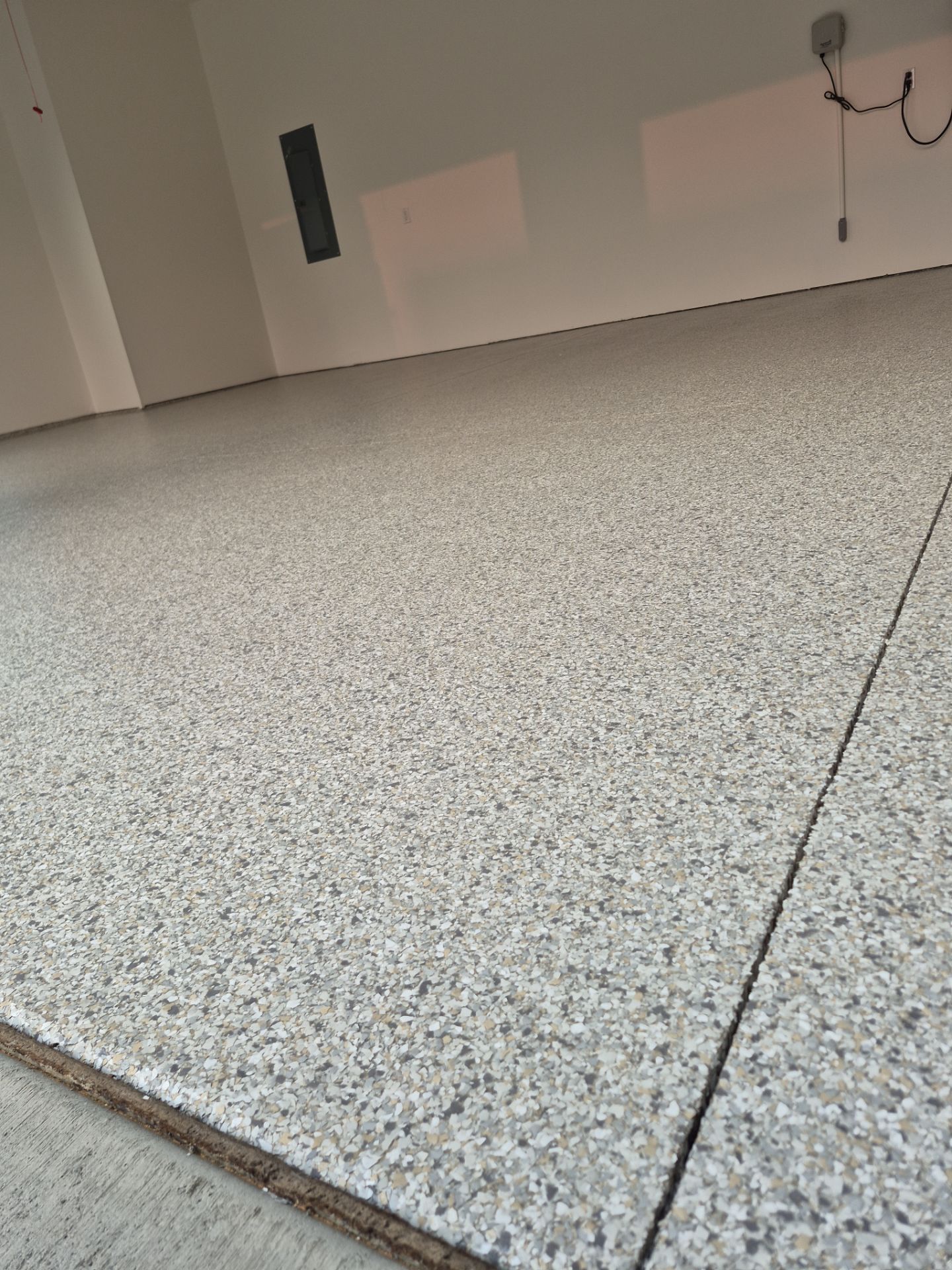 Garage Transformation using Mt Everest by Croc Coatings, LLC