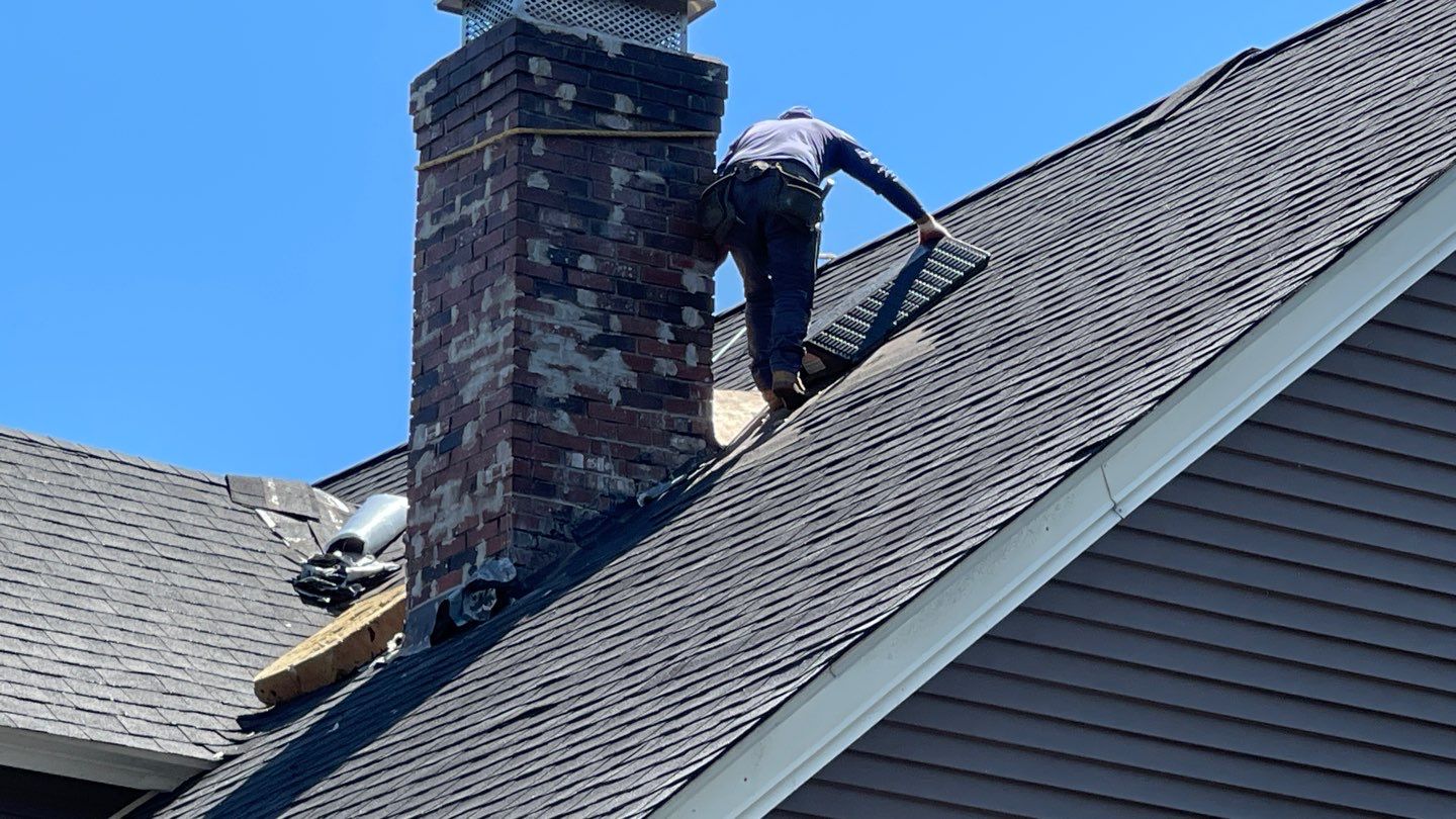 Chimney & Valley Leak Repair with New Lead Flashing and Cricket Rebuild by Sensible Home Solutions