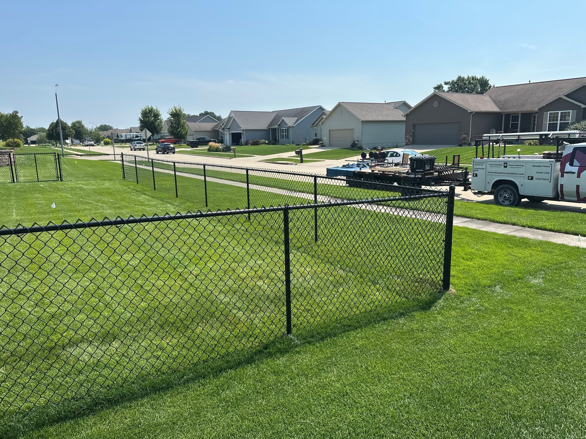 Project in Cedar Falls by Perfect Picket Fence and Stain