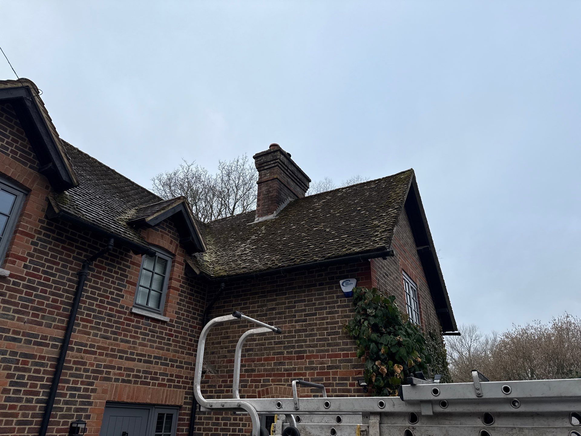 Roof Clean  - Moss Removal - Gutter Clean using Honda 15lpm Low Pressure Washing Machine by Ges Exterior Cleaning ltd
