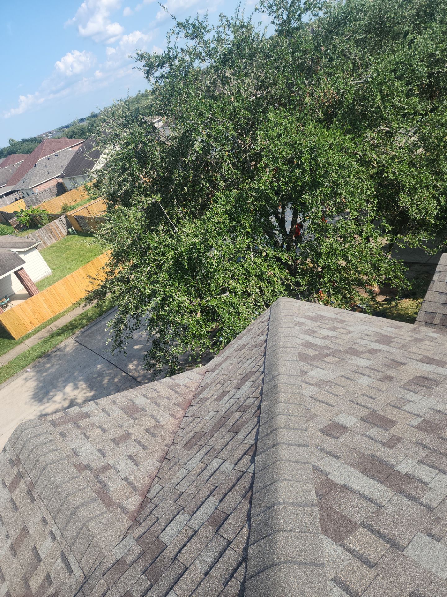 Residential Roofing Installation using Owen's Corning Duration (Lifetime) Shingles by Roof Repair Company