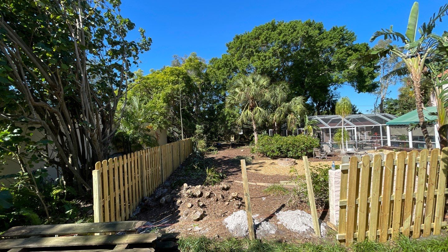 Wood Fence Installation using Shadowbox Wood Fence by Asap fence and gates, LLC