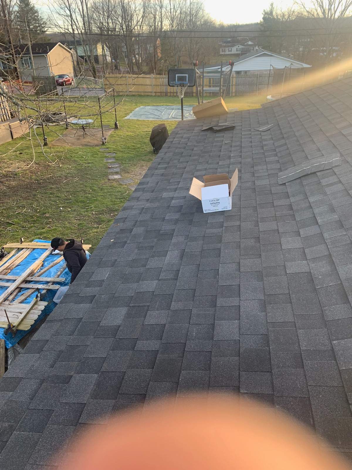 Residential Roofing Installation using Performance Shingles by Mr. Roofer