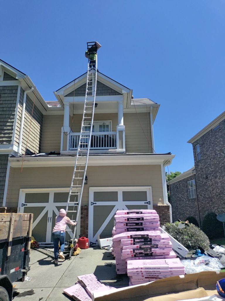 Residential Roofing Installation using Owens Corning by Inspector Roofing and Restoration