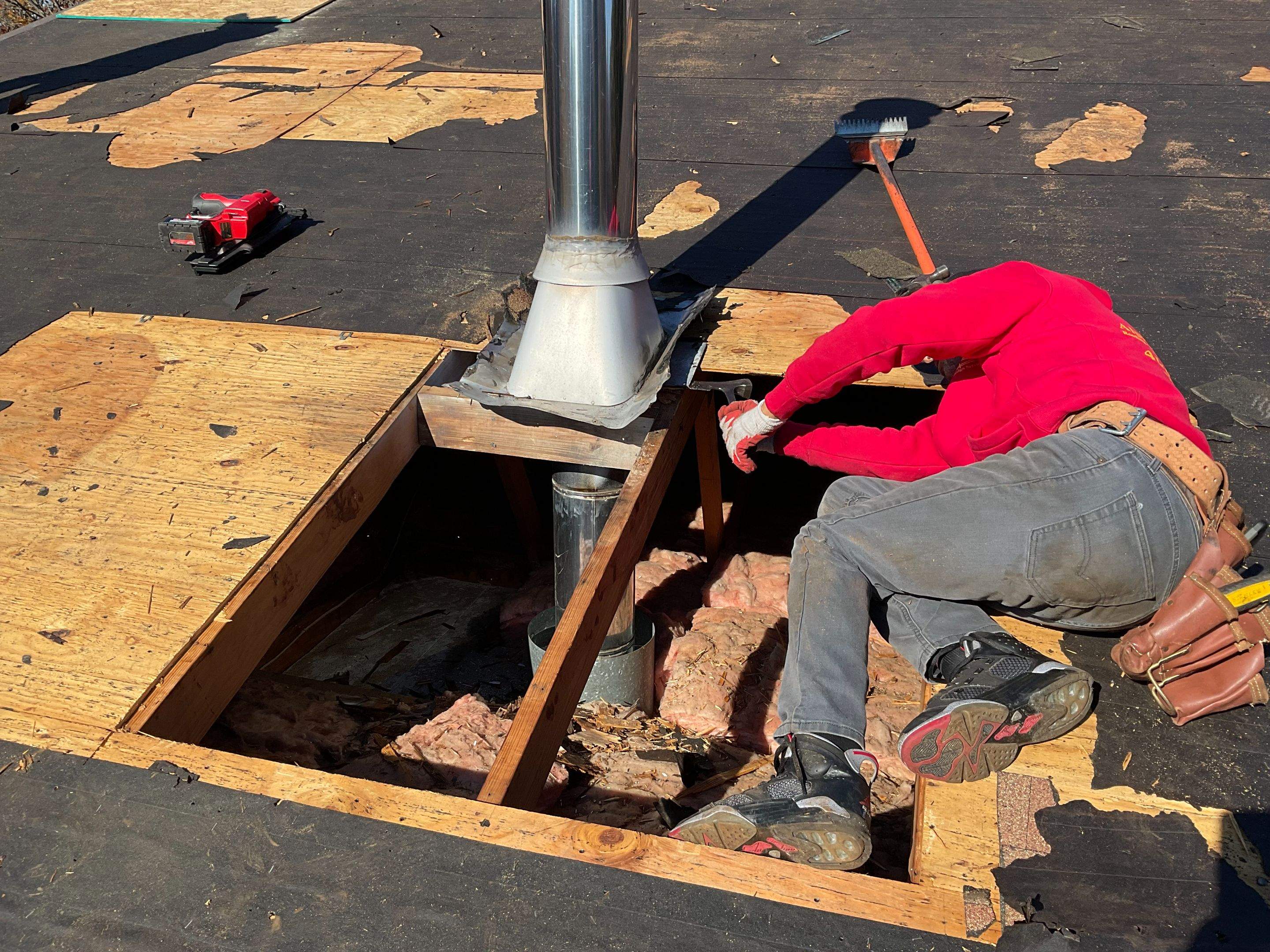 Residential Roofing Installation using CertainTeed Shingles by Alpha Design Services